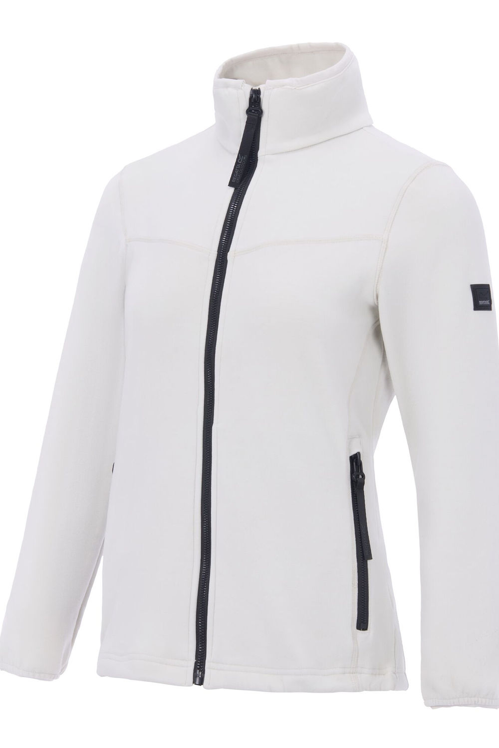 Grey Florena Full Zip Fleece Jacket, Image 3 of 3