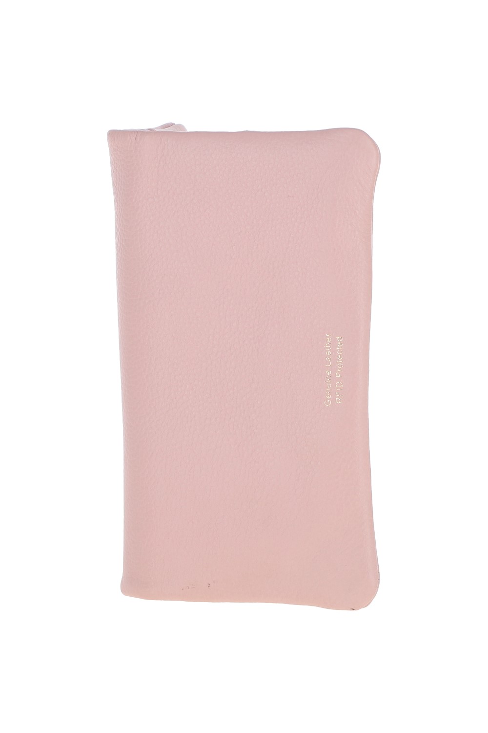 Pink 'Arcobaleno' 12 Card RFID Protected Leather Purse, Image 3 of 4