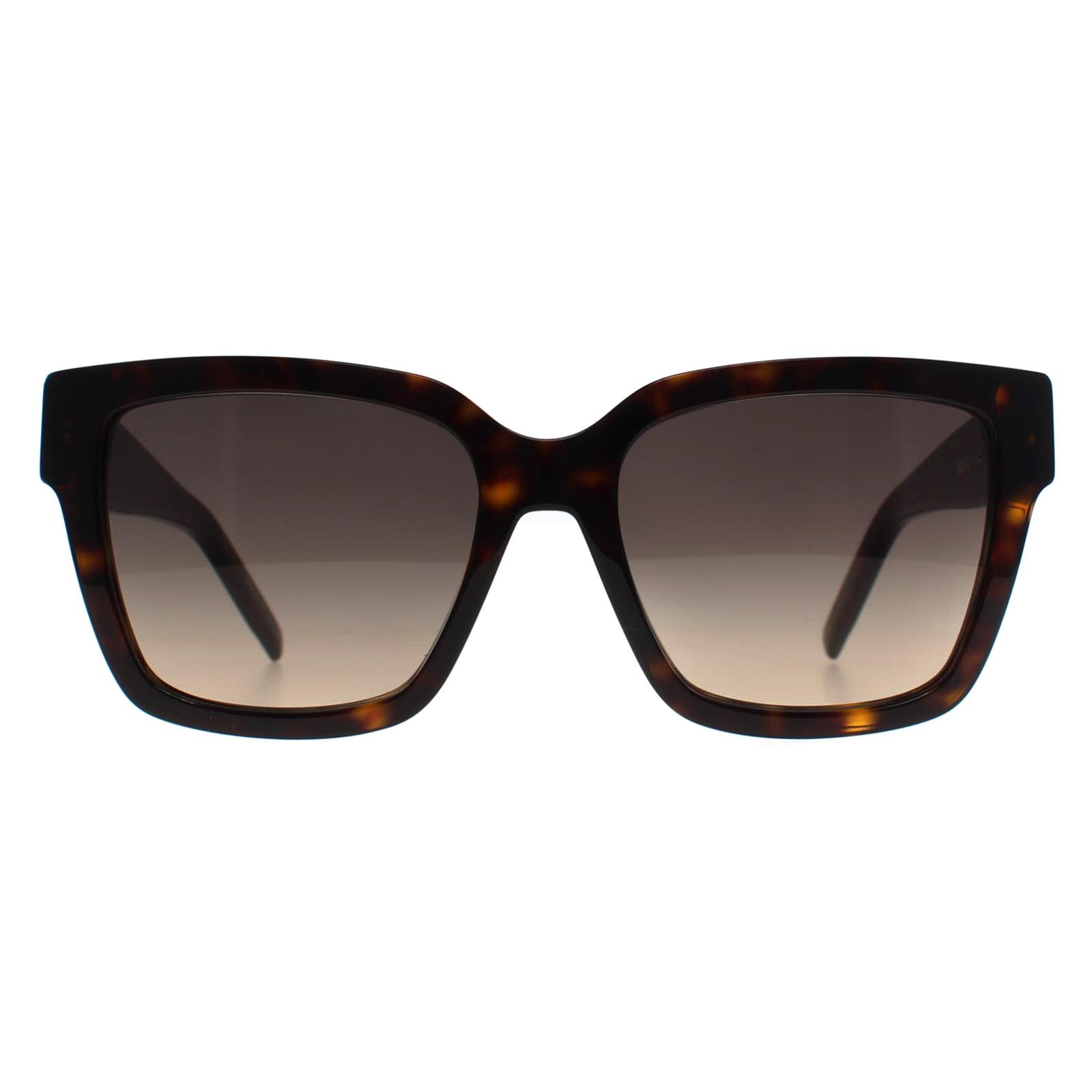 Brown Square Havana Grey Brown Gradient BOSS 1744/S, Image 1 of 4