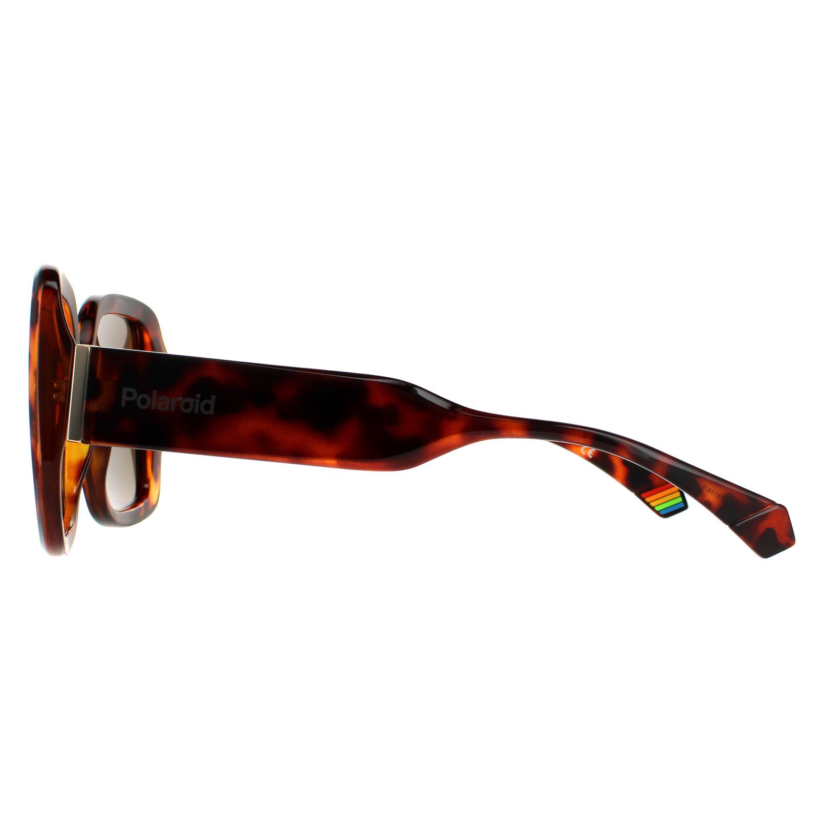 Brown Square Dark Havana Bronze Polarized Sunglasses, Image 3 of 4