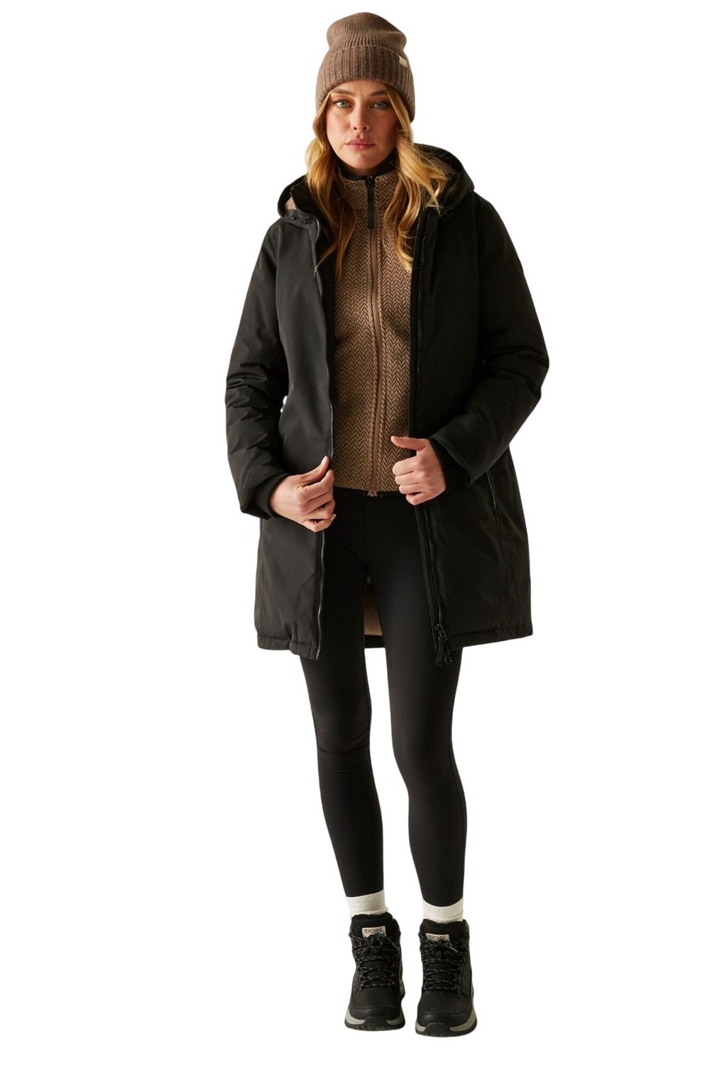 Black Regatta Black Marron Insulated Waterproof Jacket, Image 6 of 6