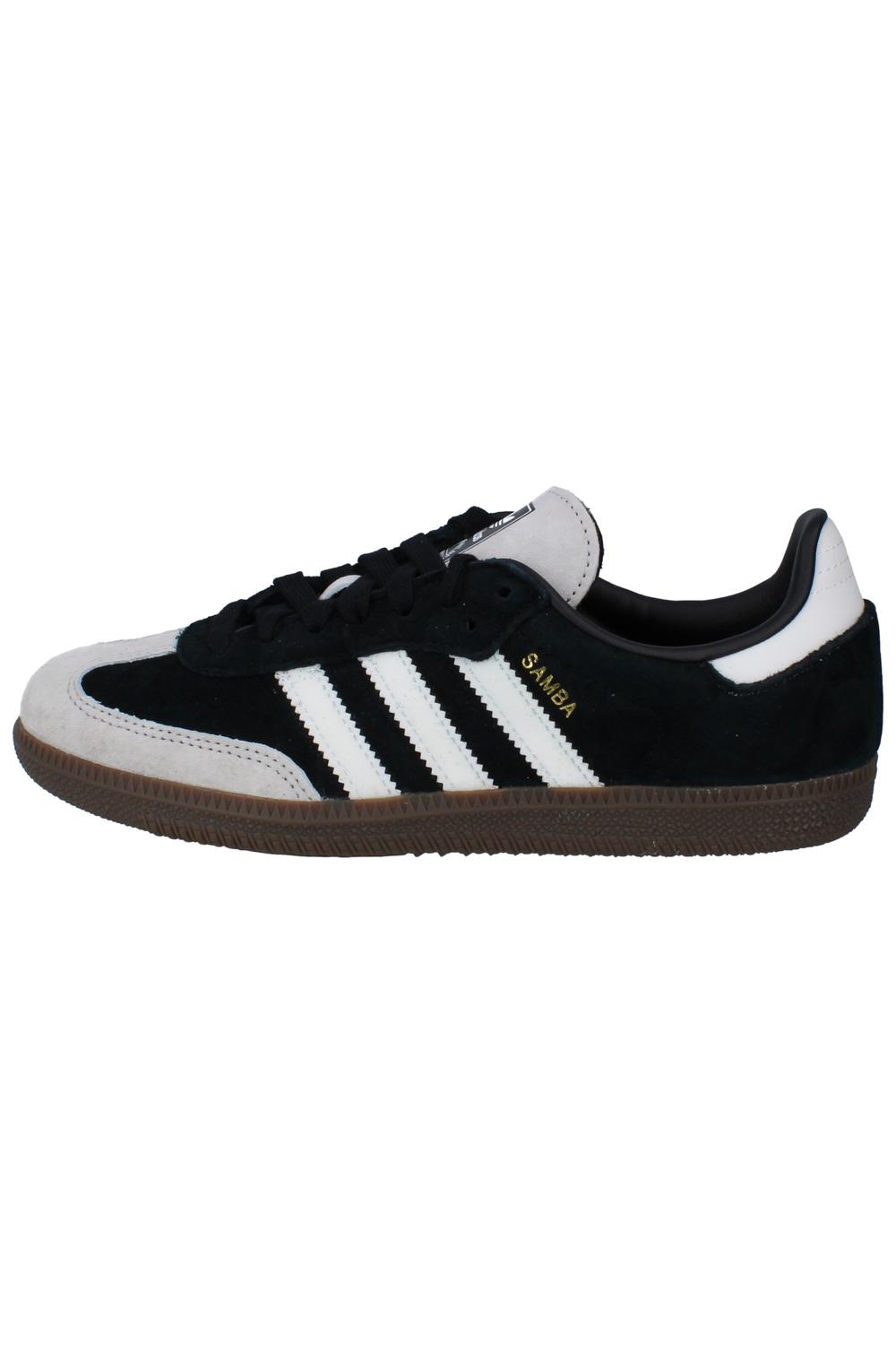 Black Adidas Originals Samba OG Trainers, Image 1 of 6
