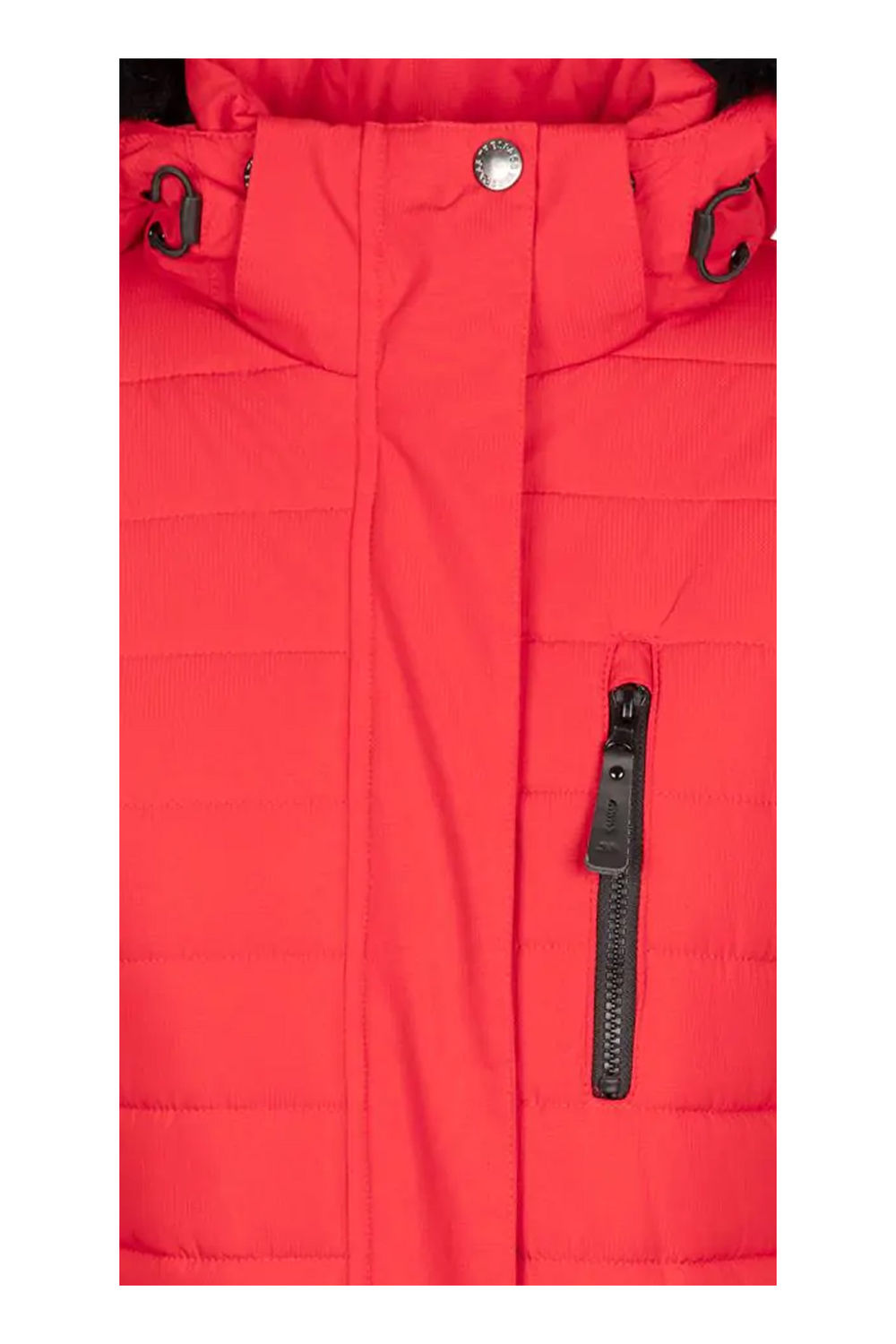 Red Trespass Red Sasha Padded Jacket, Image 3 of 4