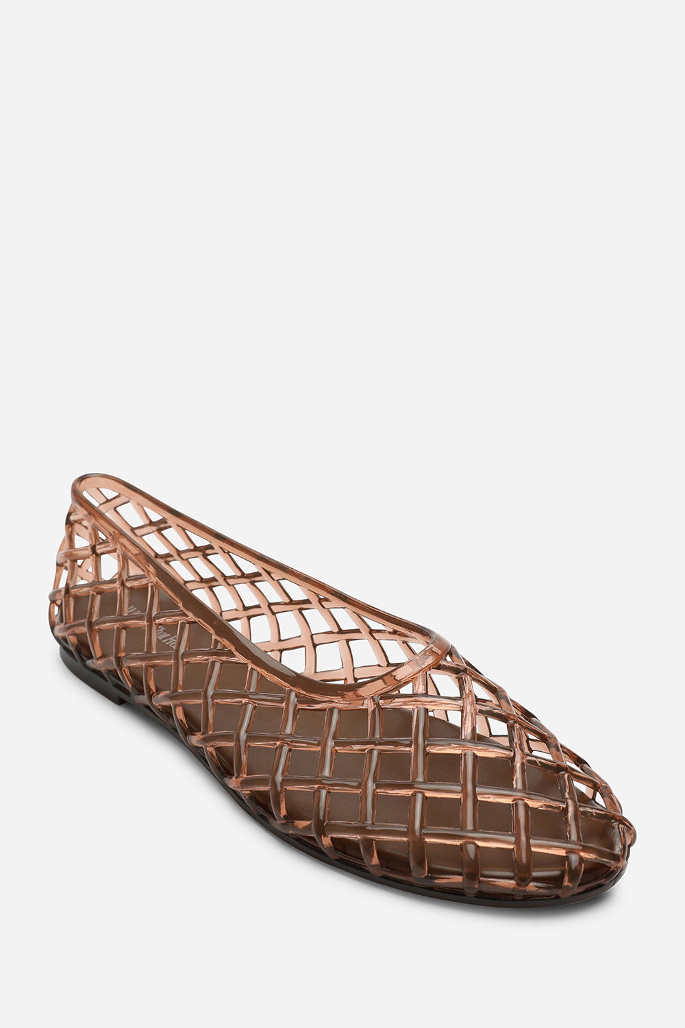 Brown Kori Jelly Ballet Pumps, Image 3 of 6