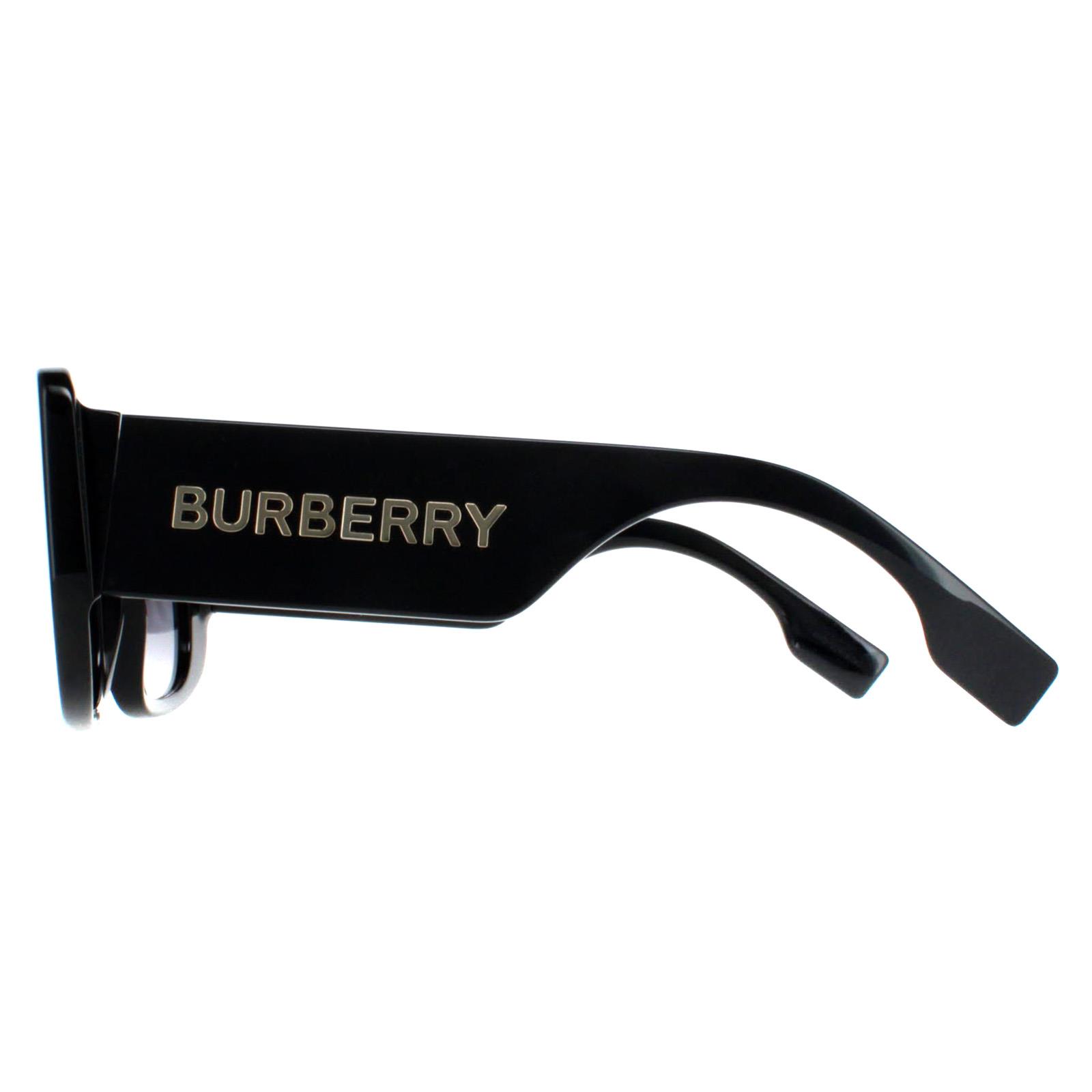 Black Burberry Black Square Black Grey Gradient BE4410, Image 3 of 4