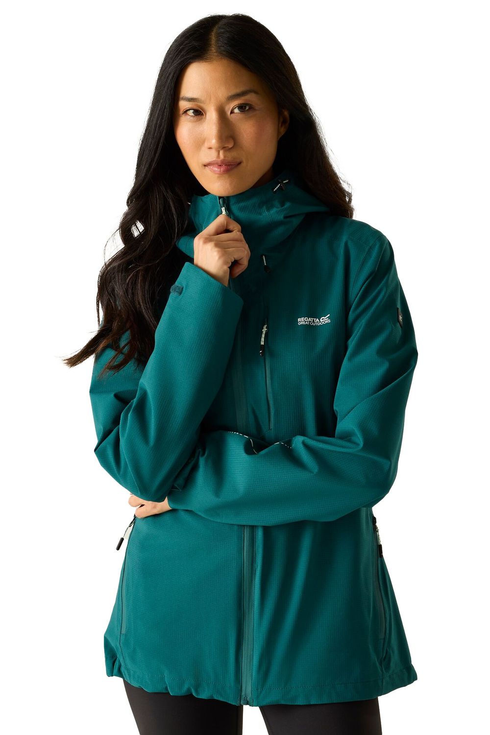 Green Oklarna Waterproof Jacket, Image 4 of 4