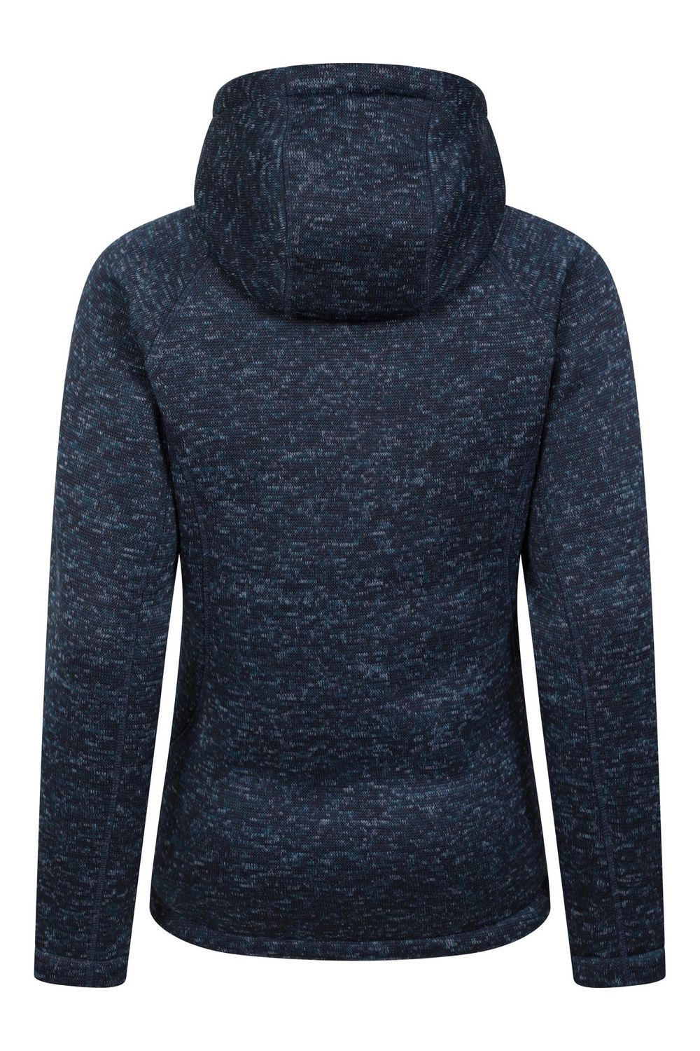 Navy Nevis Faux Fur Lined Full Zip Hoodie, Image 2 of 5