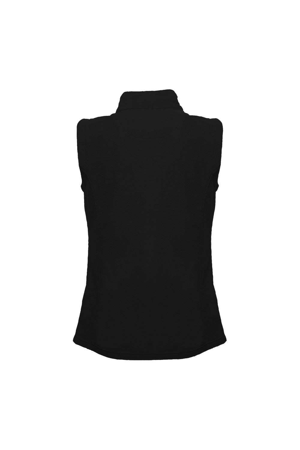 Black Microfleece Body Warmer, Image 3 of 4