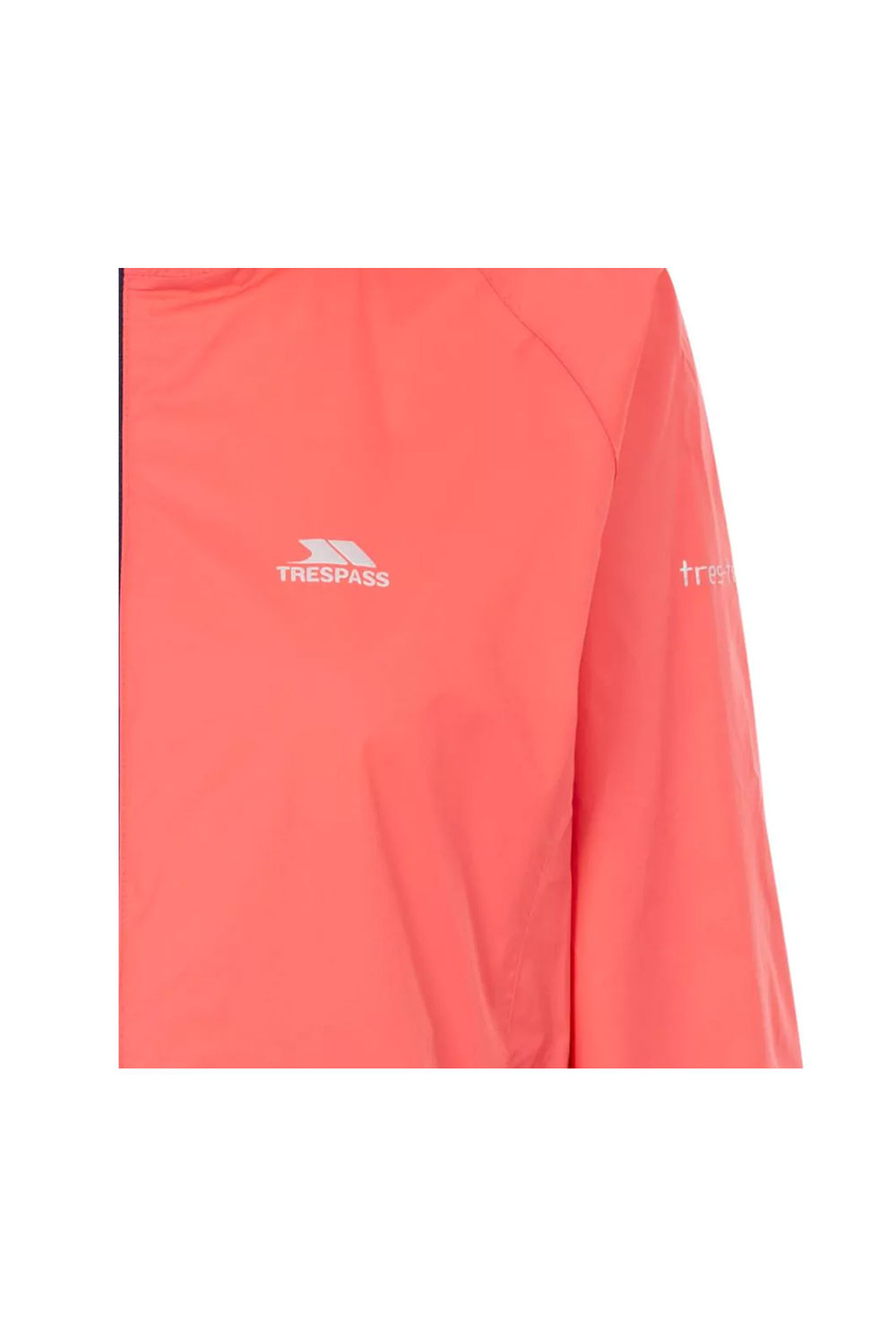 Peach Qikpac Packaway Waterproof Jacket, Image 3 of 4