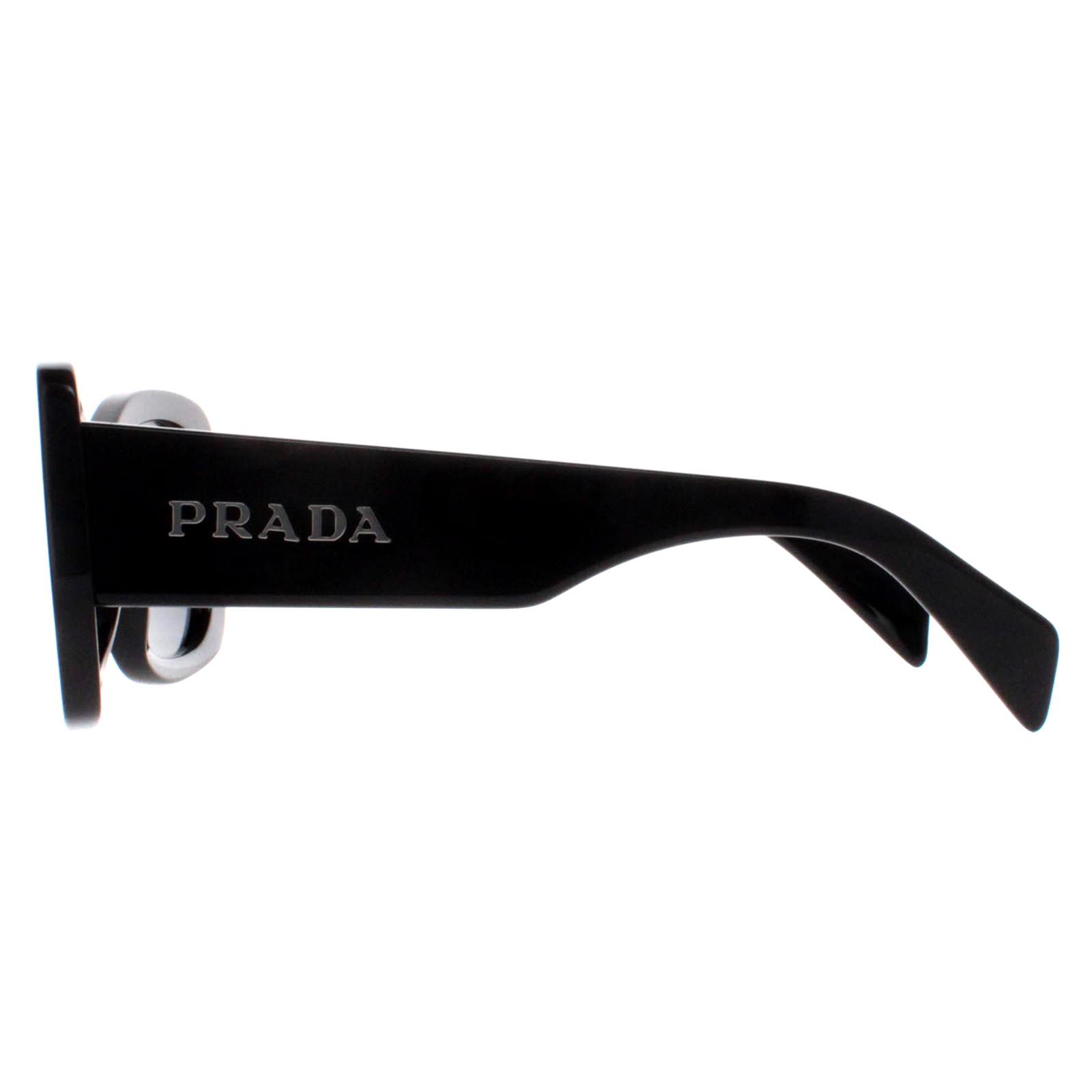 Black Prada Black Oval Black Dark Grey PRA08S, Image 3 of 4