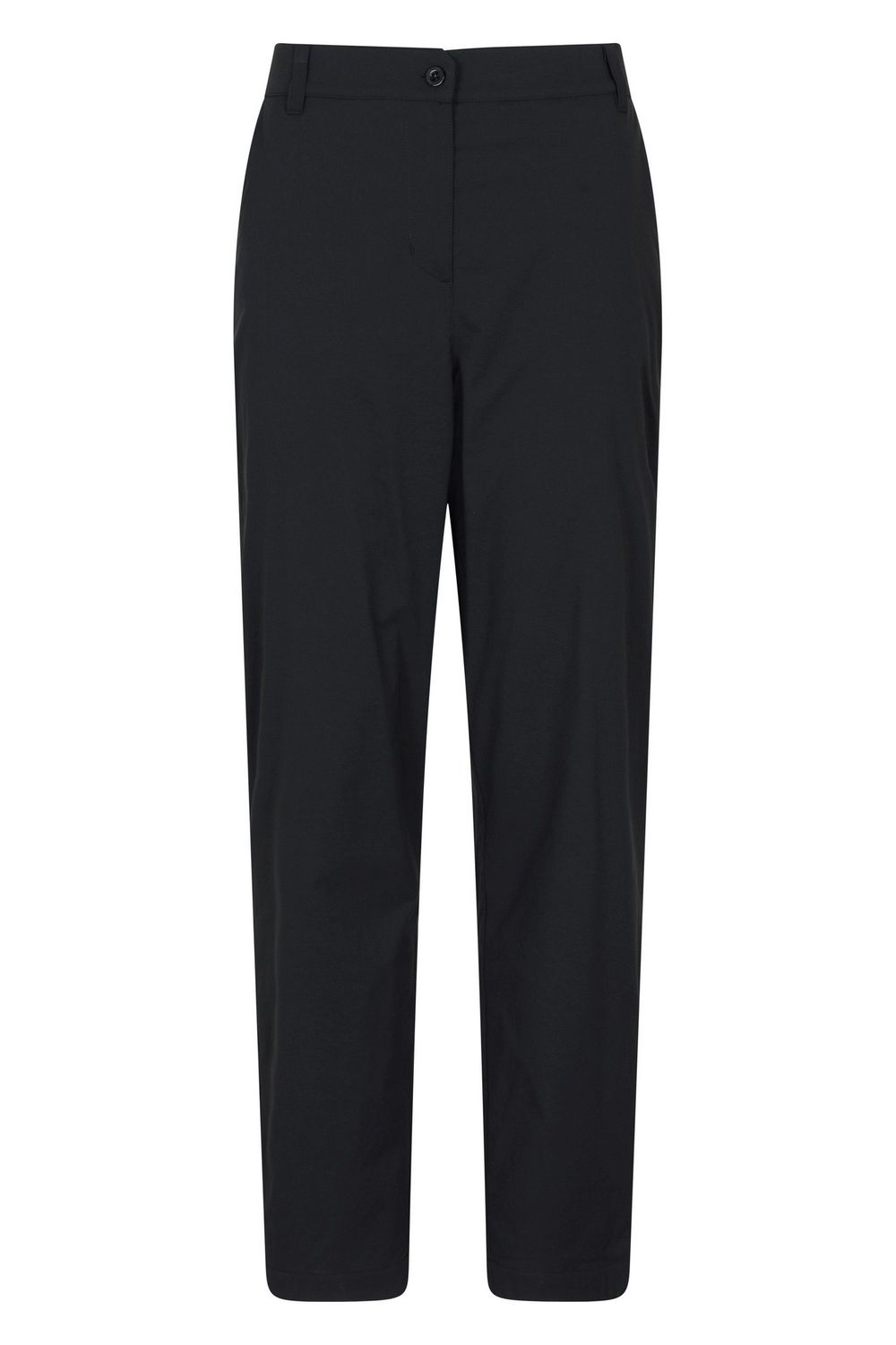 Black Delta Fleece Lined Winter Trousers, Image 1 of 4