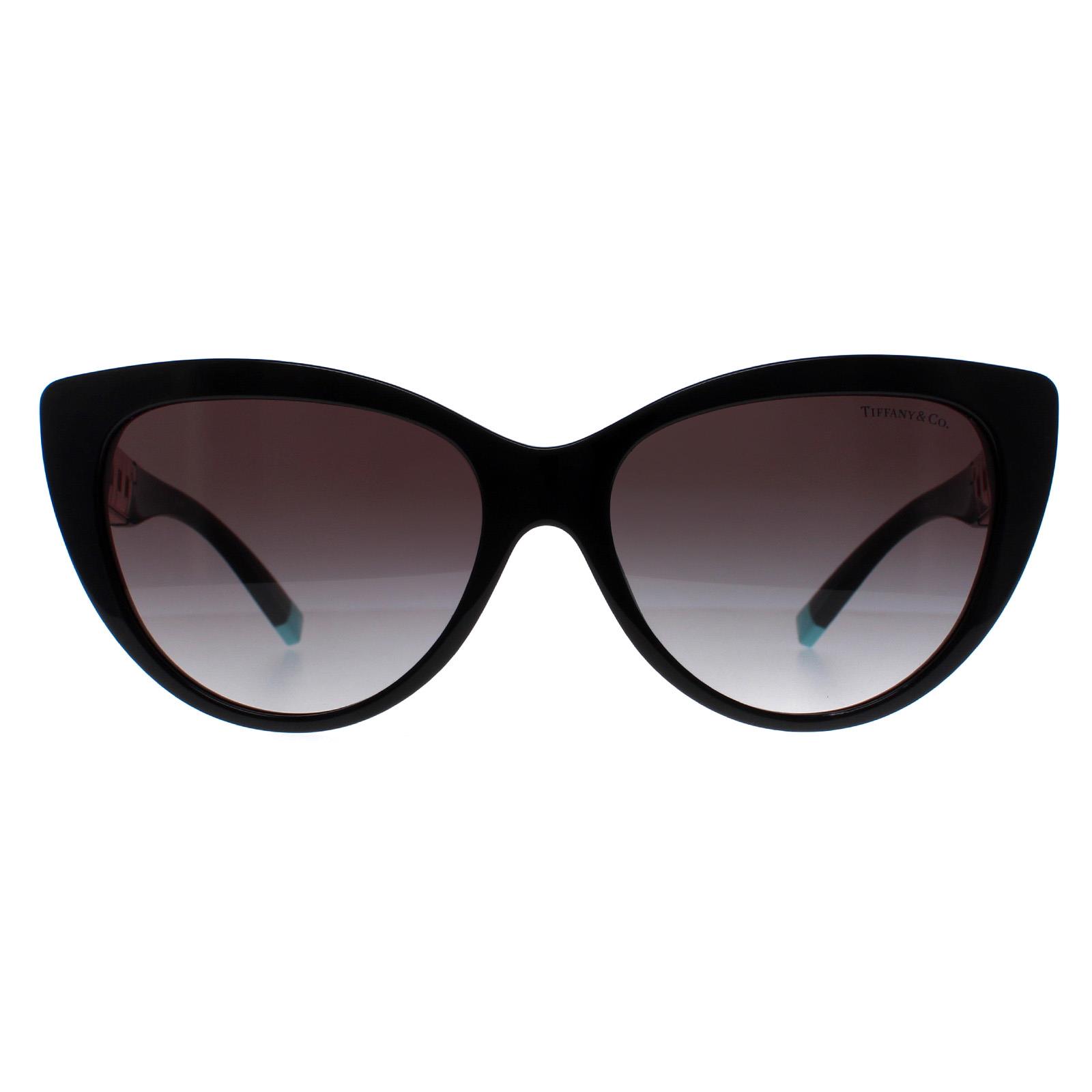 Black Tiffany Black Cat Eye Black Grey Gradient TF4196, Image 1 of 6