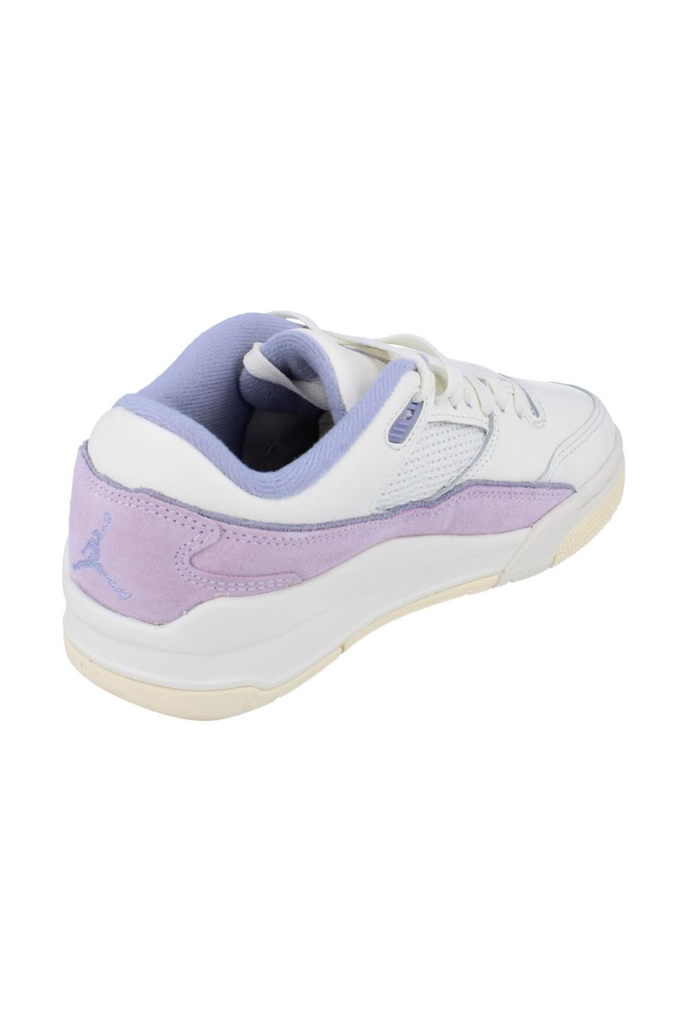 White Air Jordan Flight Court Trainers, Image 4 of 6