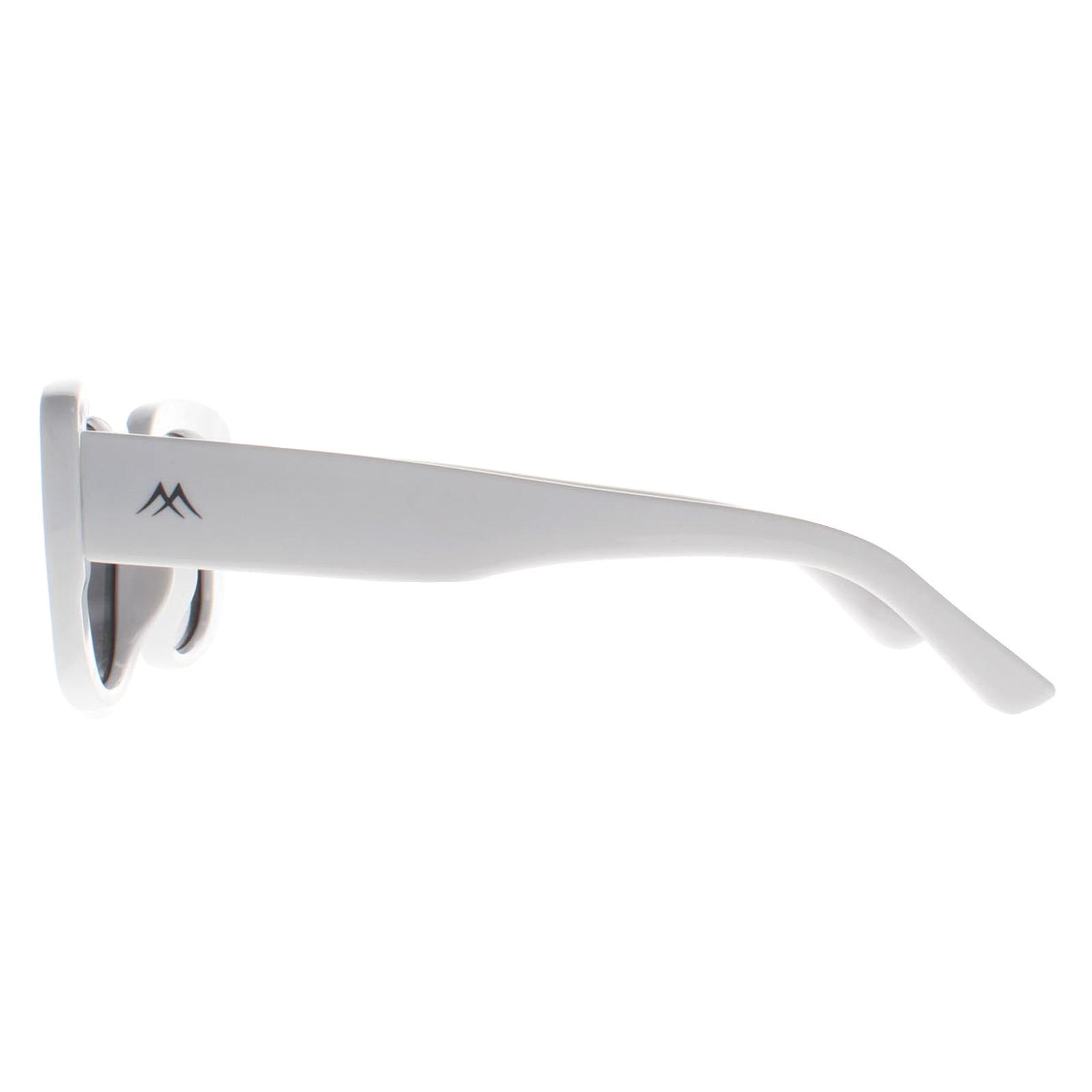 White Montana White Rectangle White Smoke Grey Polarized MP56, Image 3 of 3