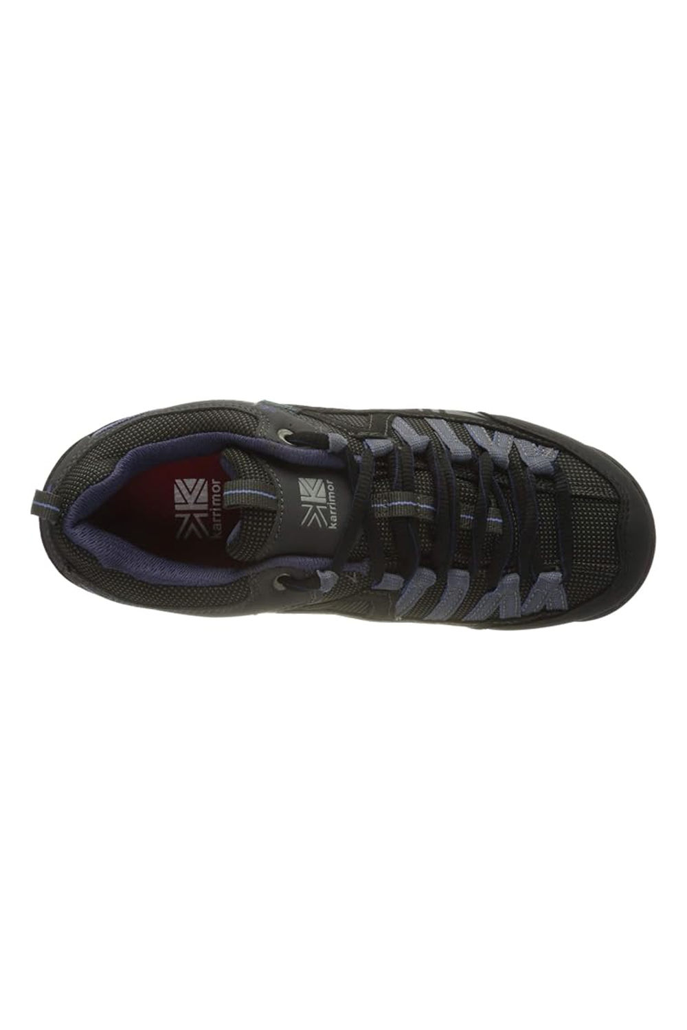 Black Leather Spikes Trainers, Image 3 of 4