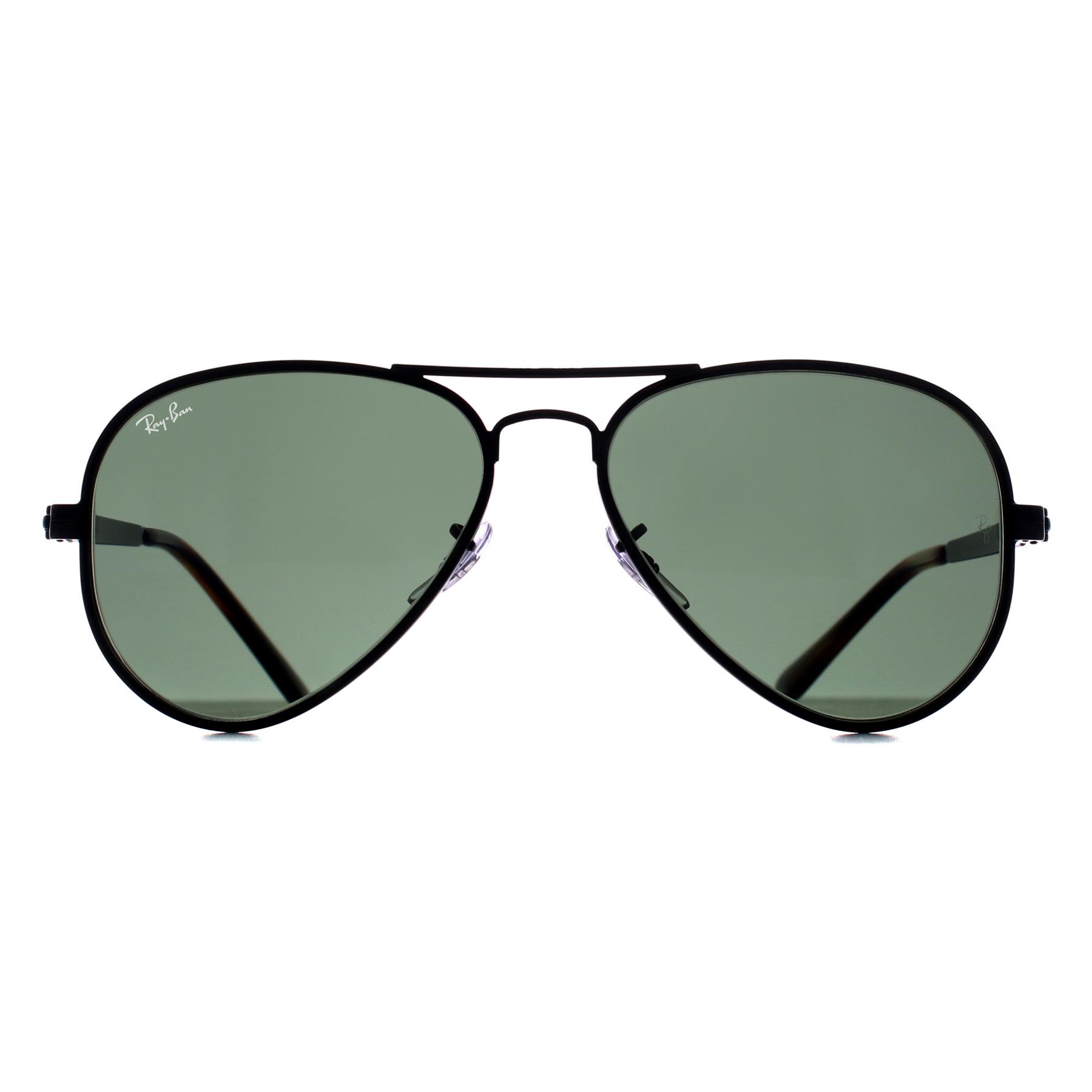 Black Aviator Black Green RB3925 Aviator Max, Image 1 of 3
