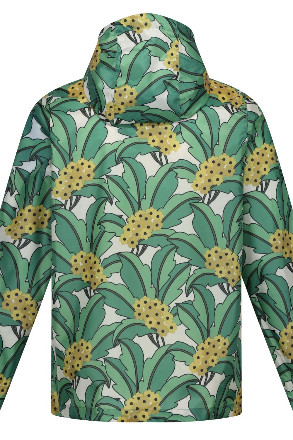Green Orla Kiely Floral Packaway Jacket, Image 2 of 5