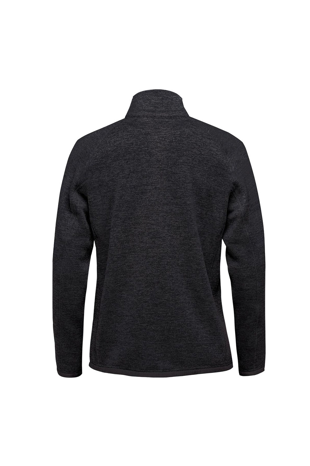 Black Avalante Heather Full Zip Fleece Jacket, Image 2 of 3