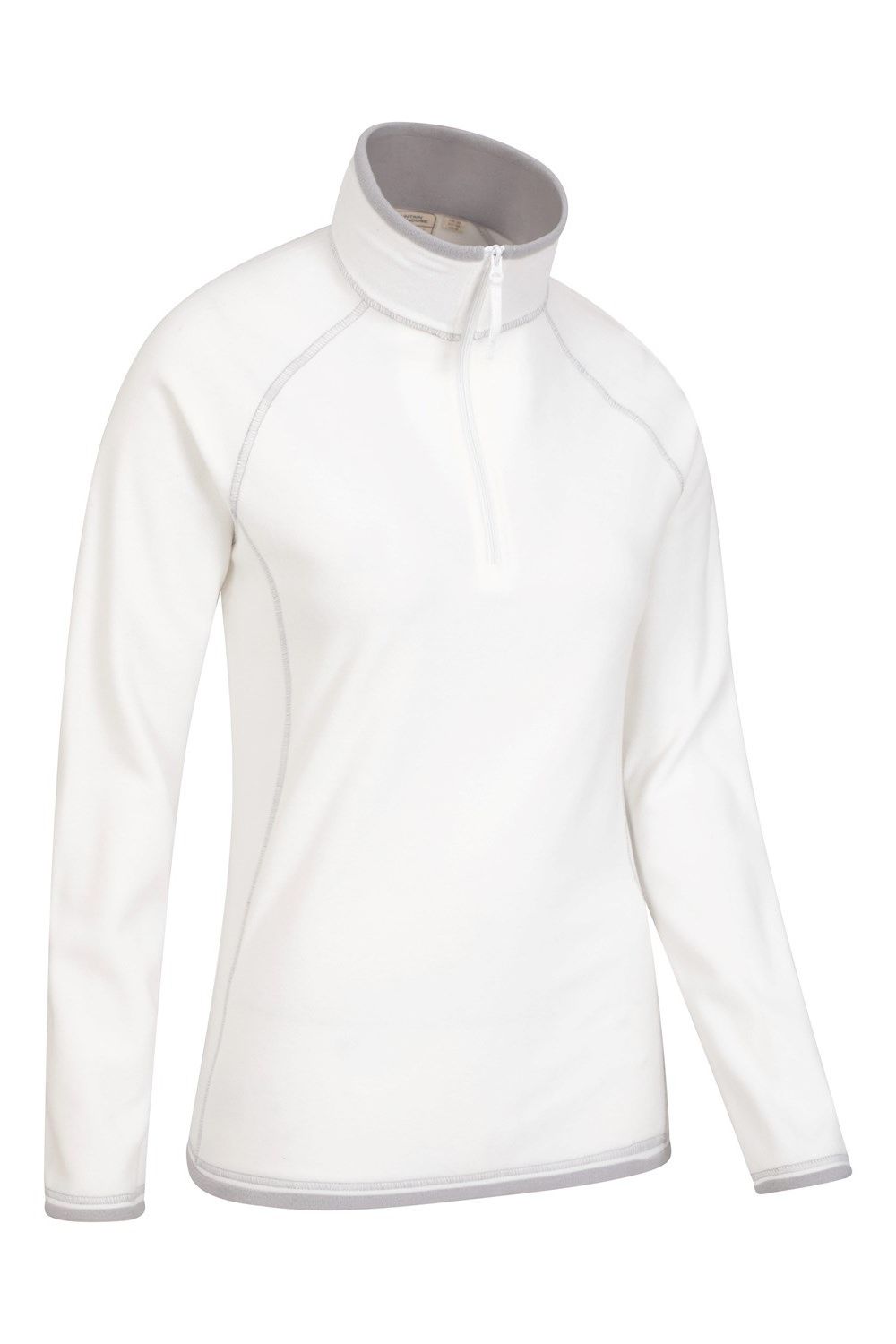 Beige Montana Half Zip Fleece Top, Image 5 of 5