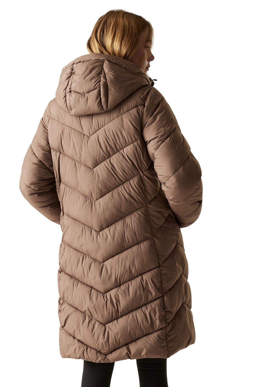 Brown Anita Padded Jacket, Image 5 of 7