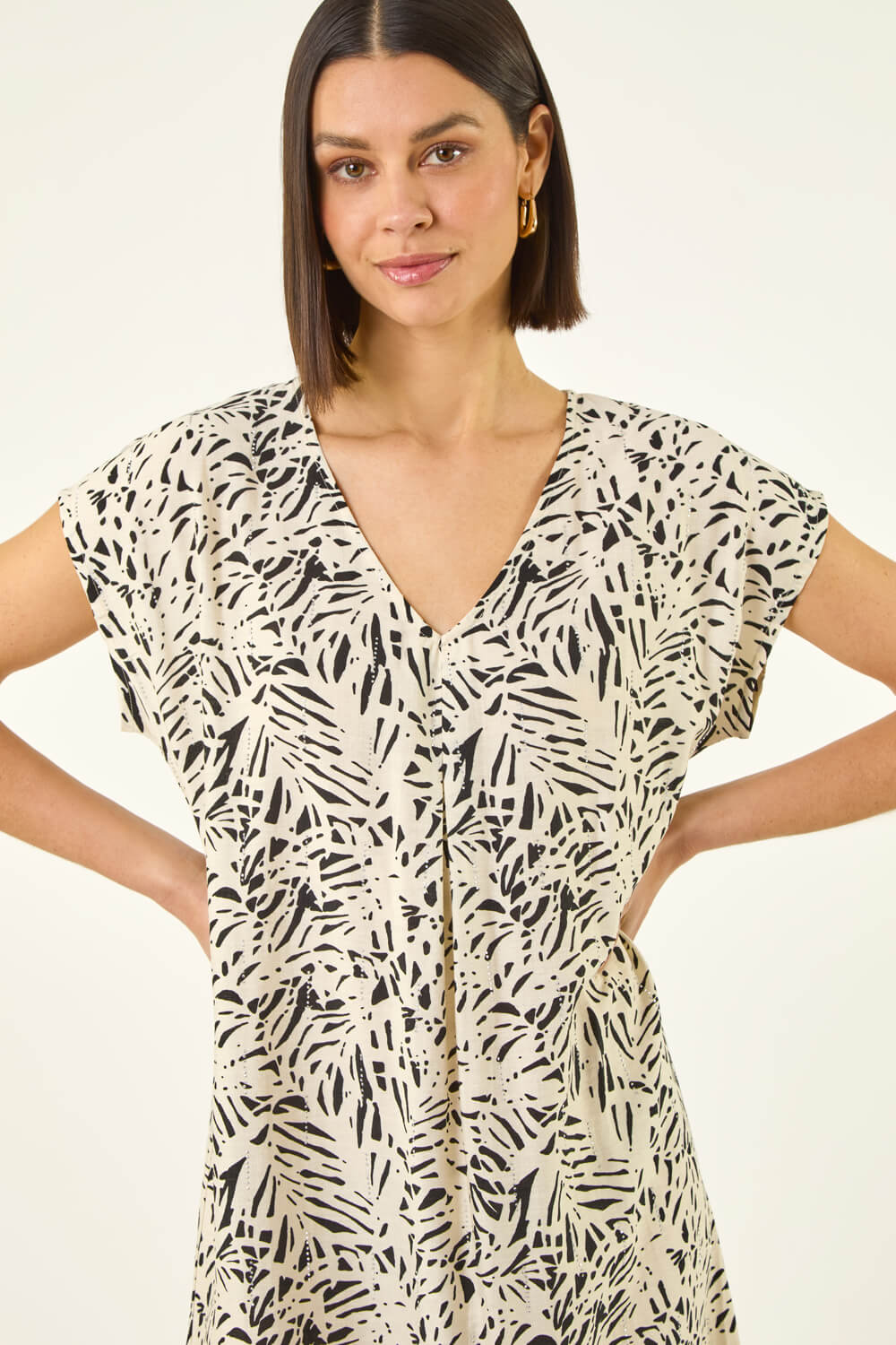 Ivory  Speckled Sparkle Shift Dress , Image 6 of 6