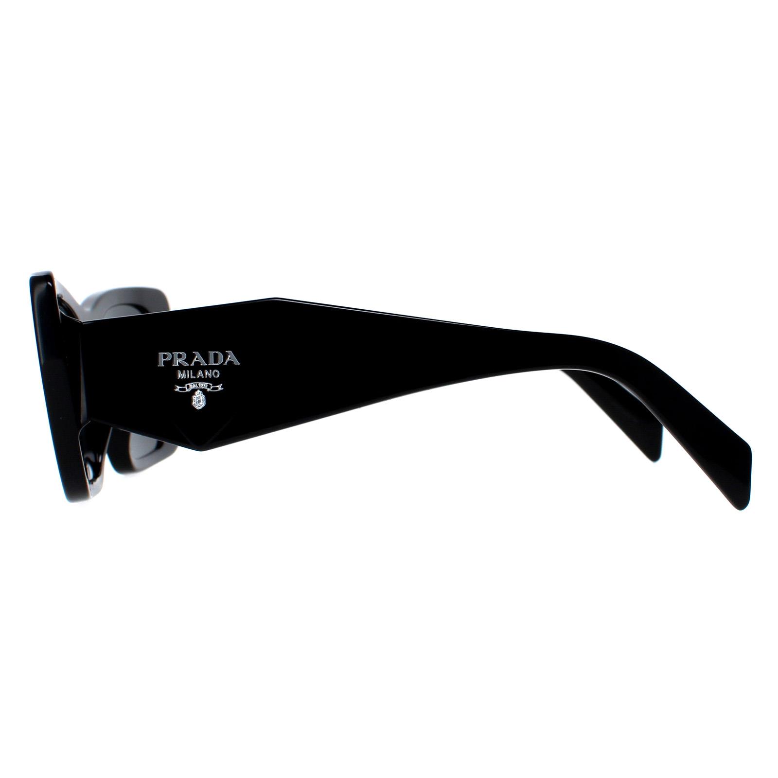 Black Prada Black Rectangle Black Dark Grey PR08YS, Image 3 of 6