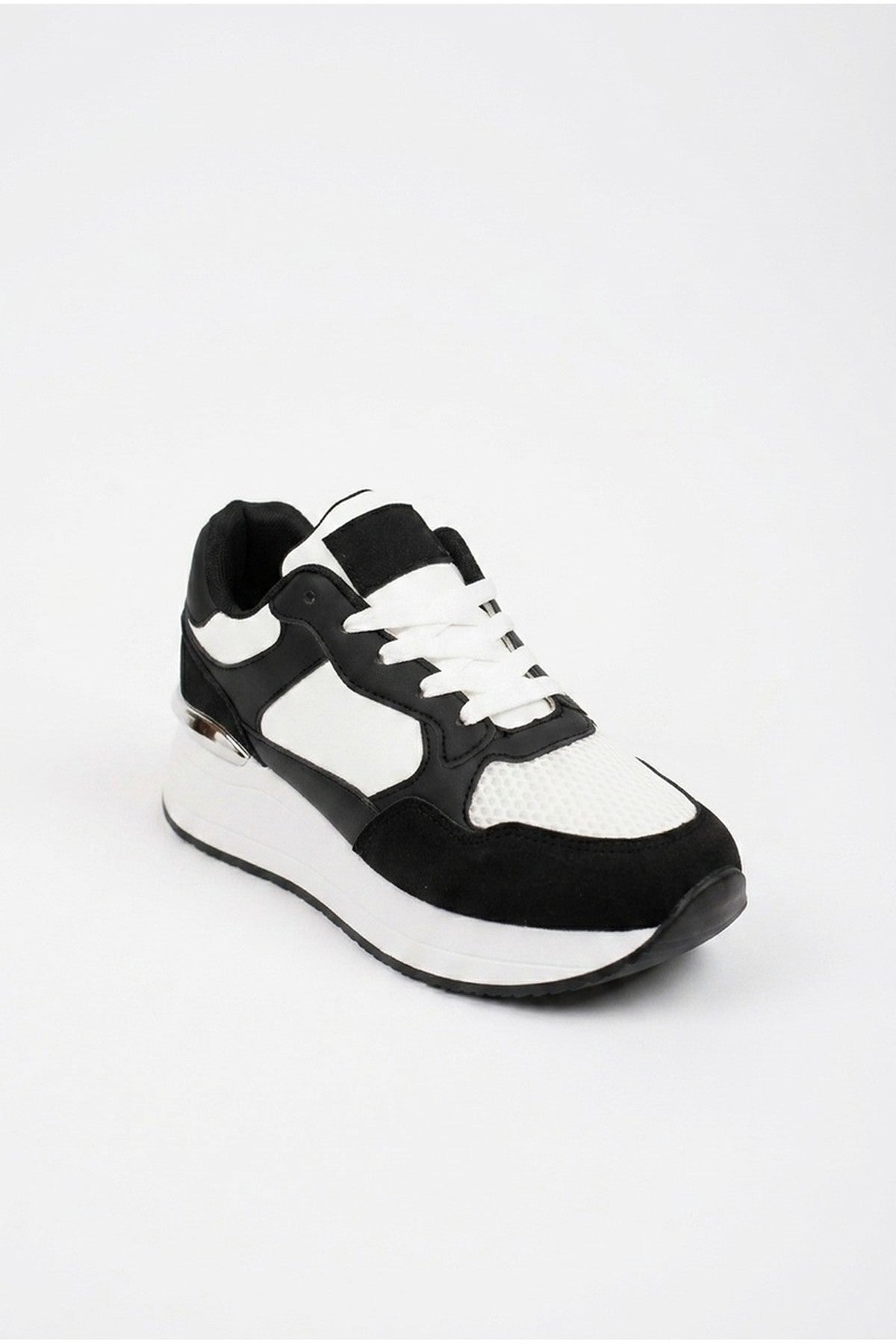 Pink iKrush Pink Amber Womens Chunky Platform Trainers, Image 2 of 5