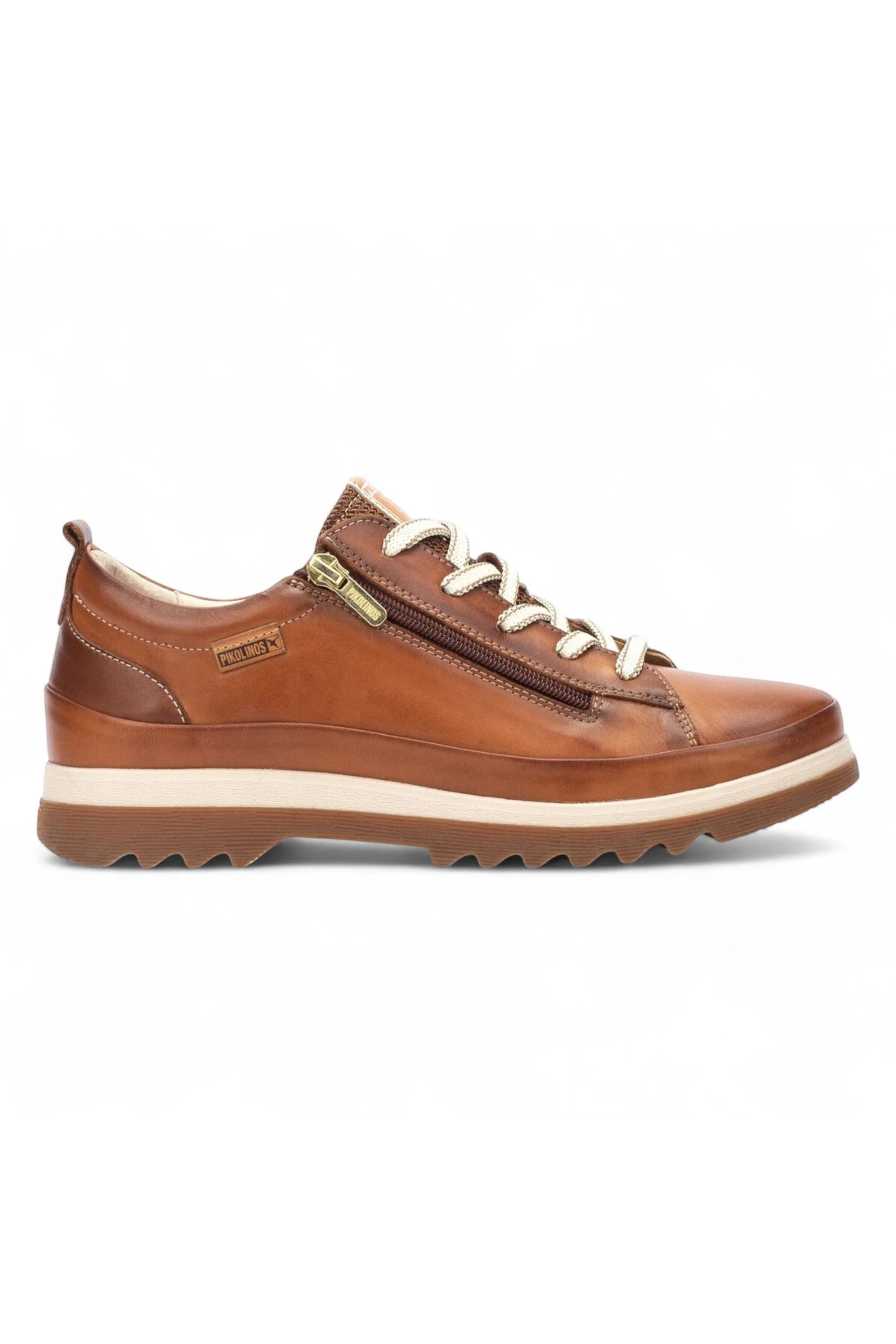 Brown Women’s Laces & Zipper Trainers-W3W-6979, Image 1 of 8