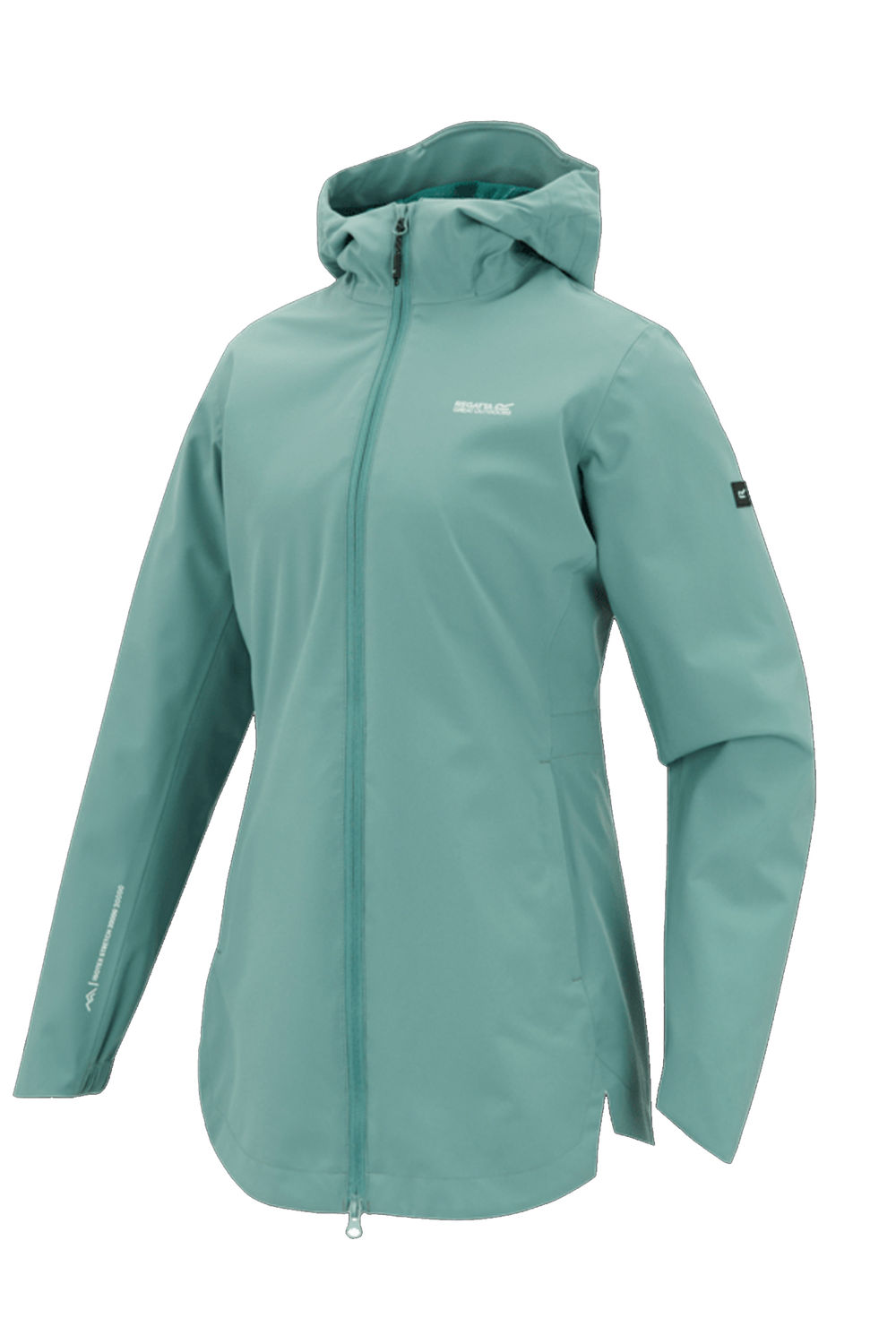 Olive Natalina Waterproof Jacket, Image 3 of 4