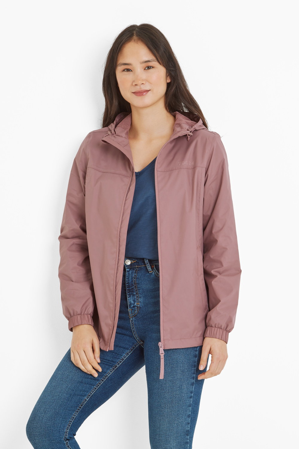Mauve Craven Waterproof Packaway Jacket, Image 1 of 5