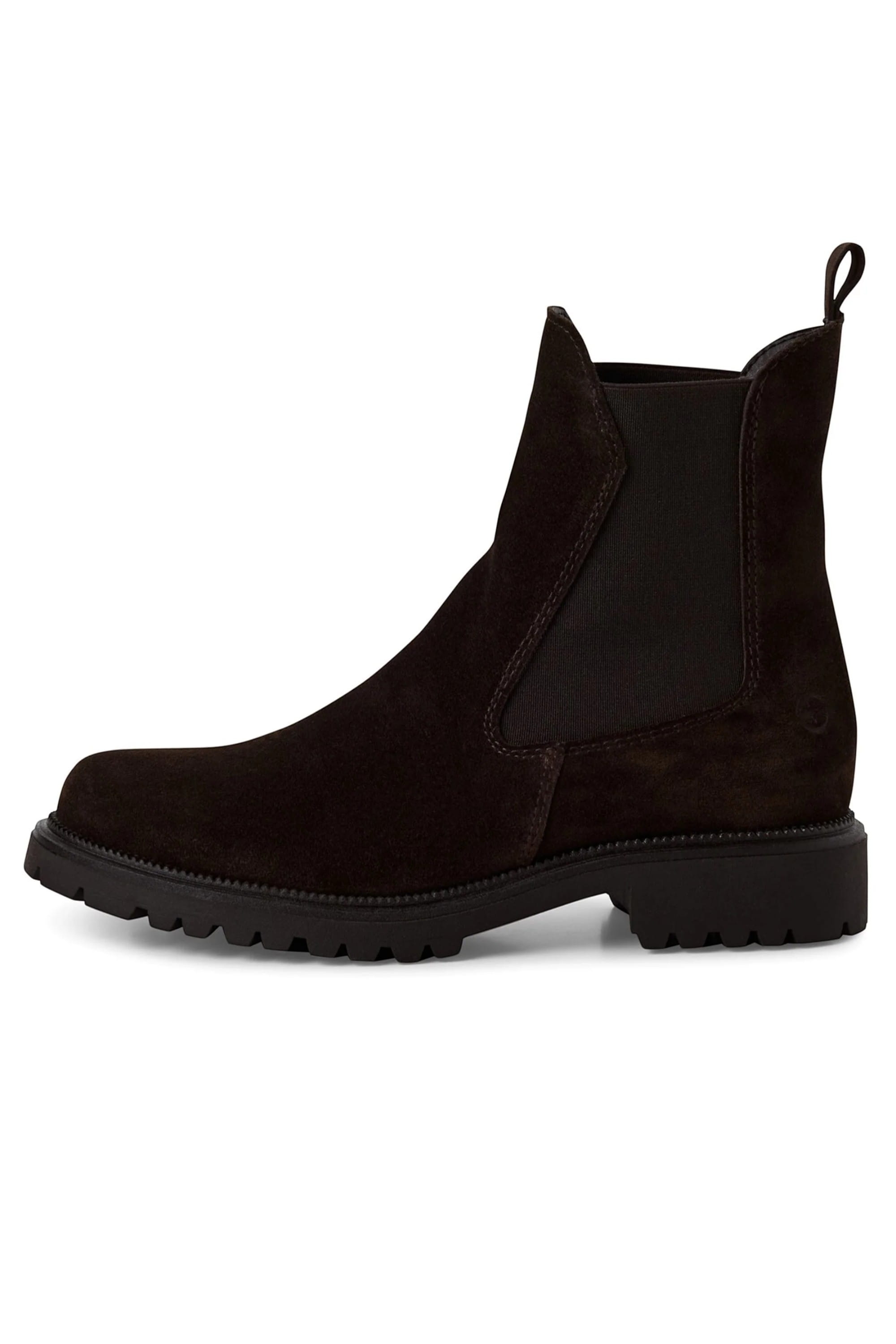 Brown Tamaris Brown Tamaris Womens Mocca Chelsea Boots, Image 4 of 7