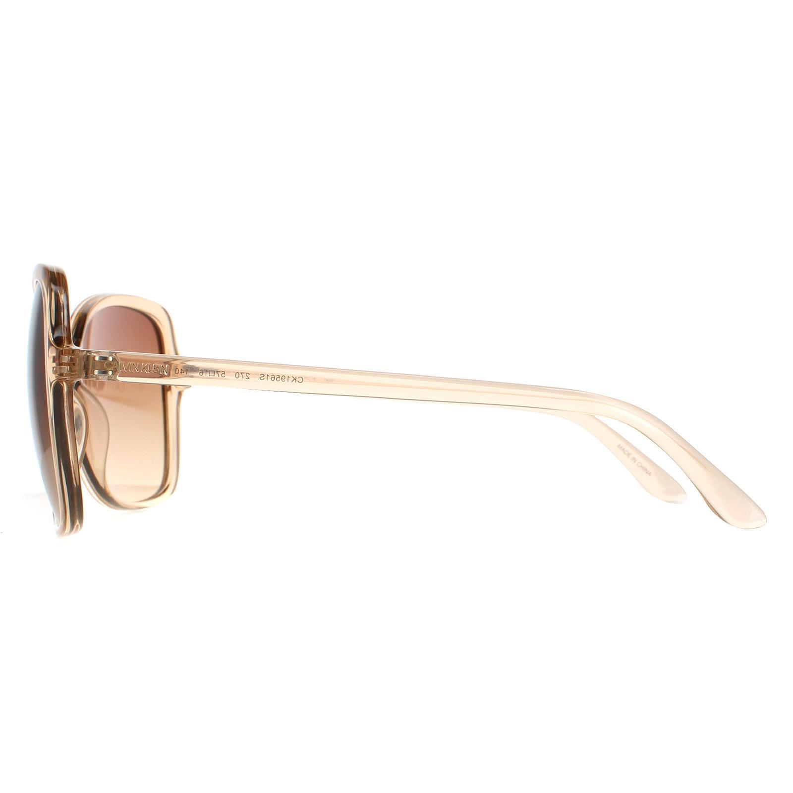 Beige Butterfly Crystal Beige Brown Gradient CK19561S Sunglasses, Image 3 of 3