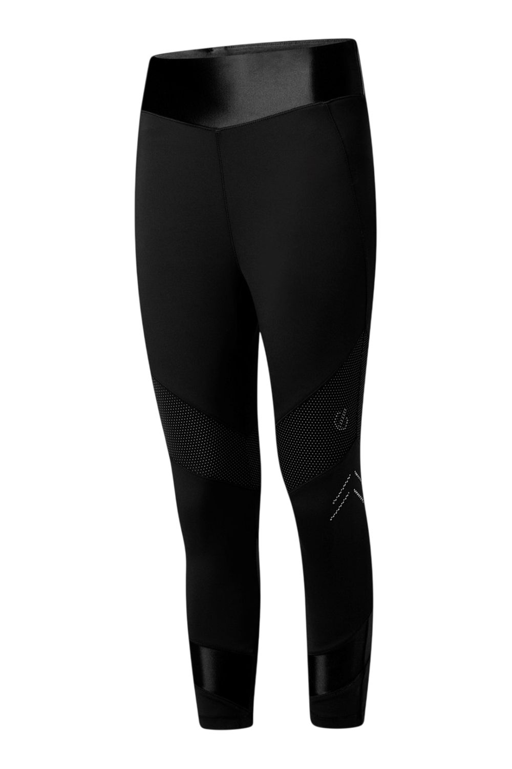 Black Dare 2B Black Mesh Panel 3/4 Leggings, Image 3 of 3