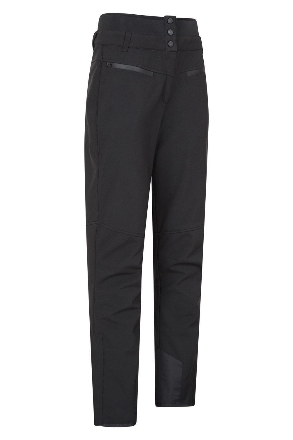 Black Avalanche RECCO High Waist Ski Trousers, Image 4 of 4