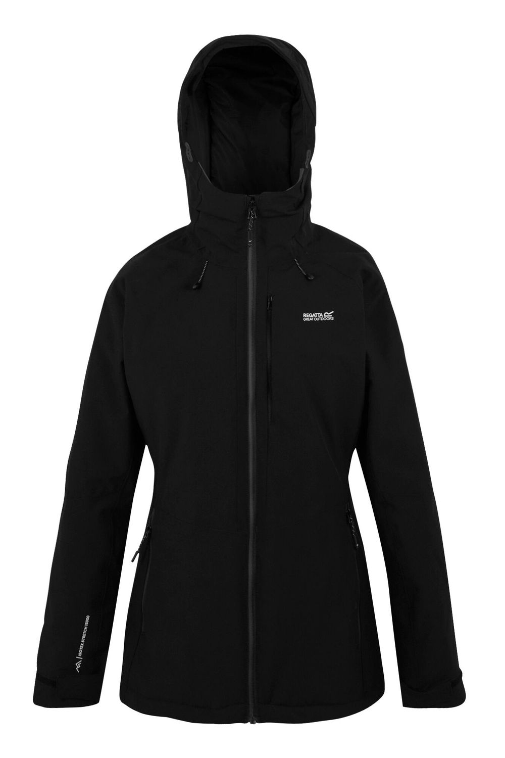 Black Highton Stretch Padded Jacket, Image 1 of 5