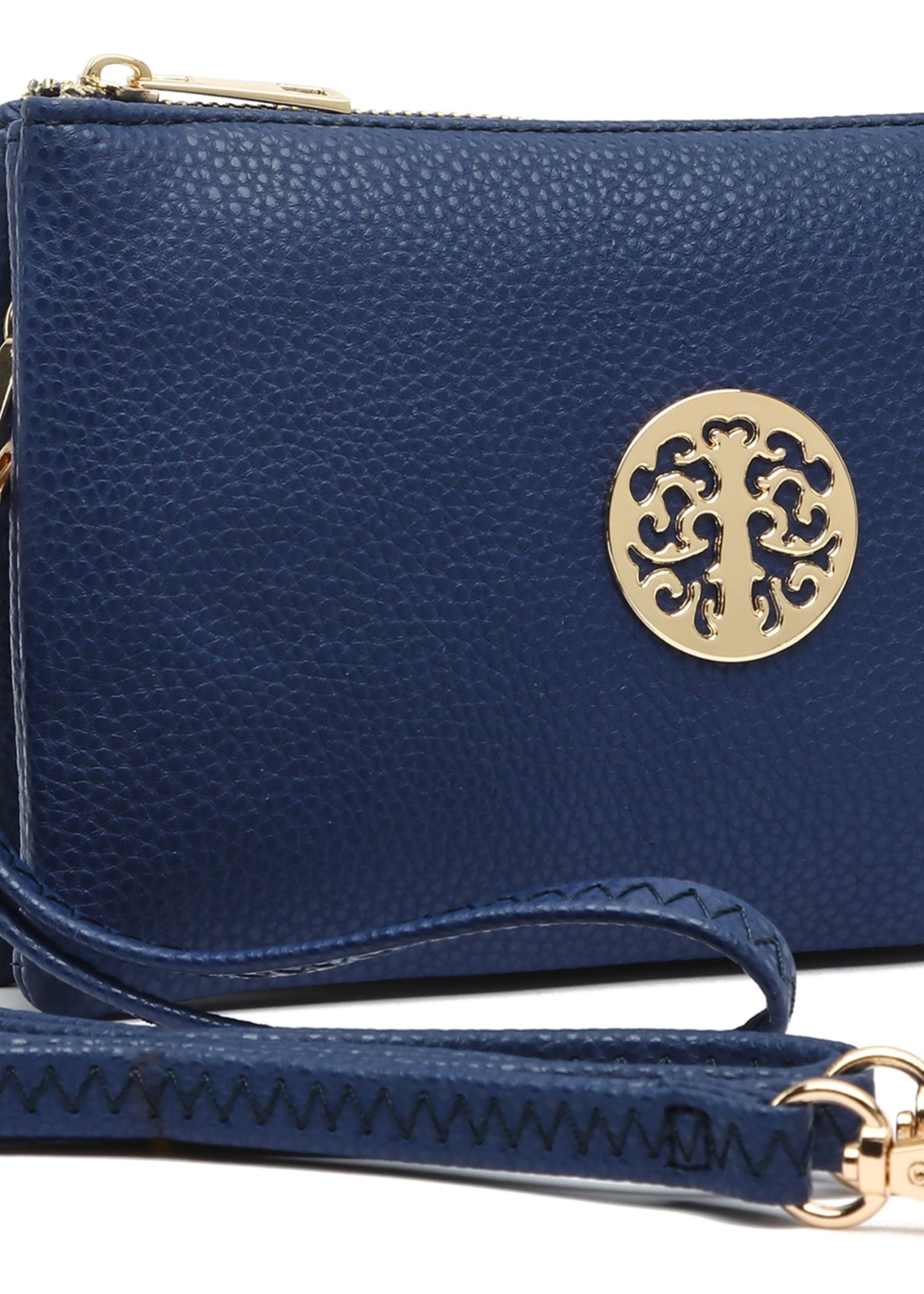 Blue Raffaella Blue Clutch Purse Party Bag, Image 2 of 2