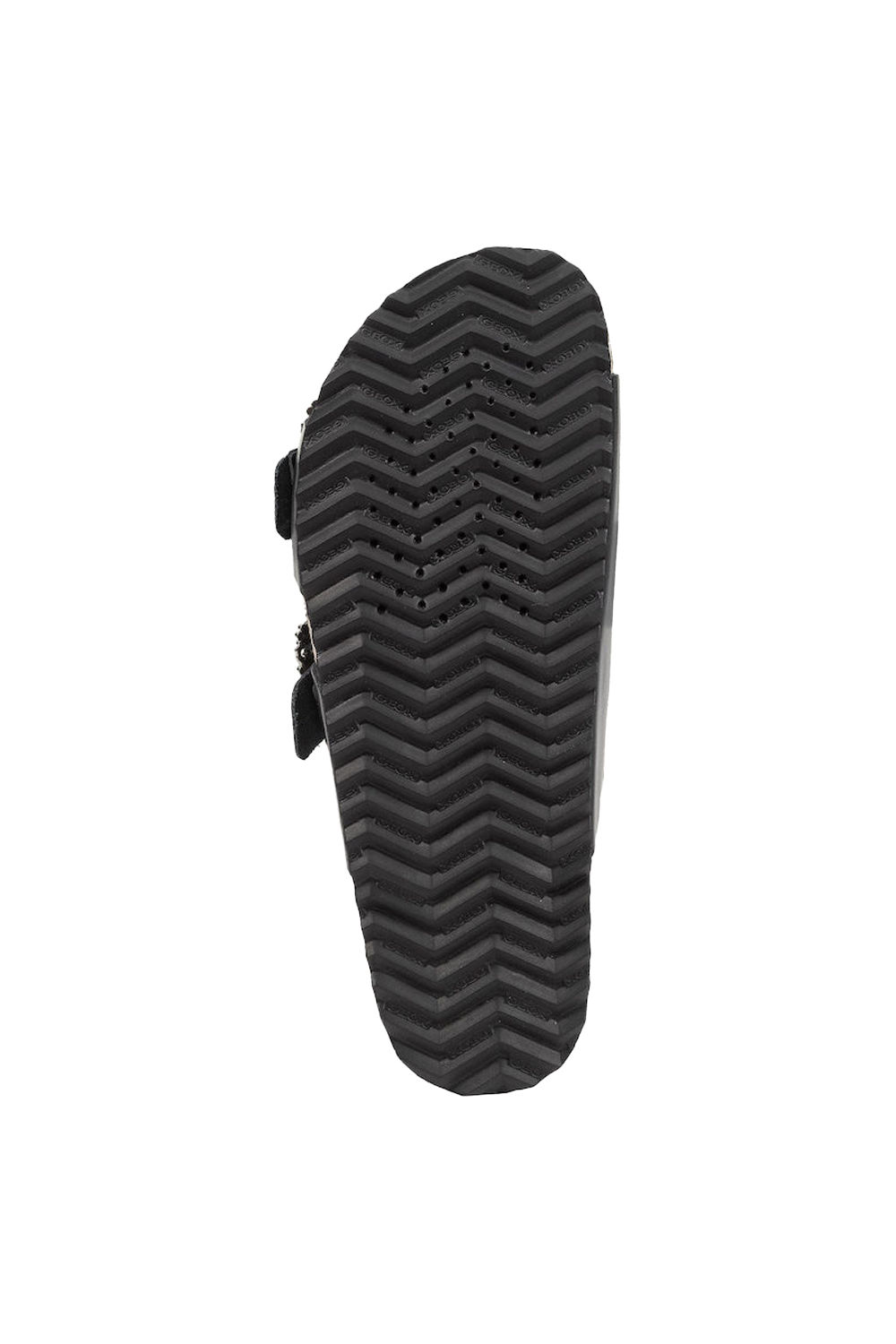 Black D Brionia R Grain Leather Sandals, Image 5 of 5