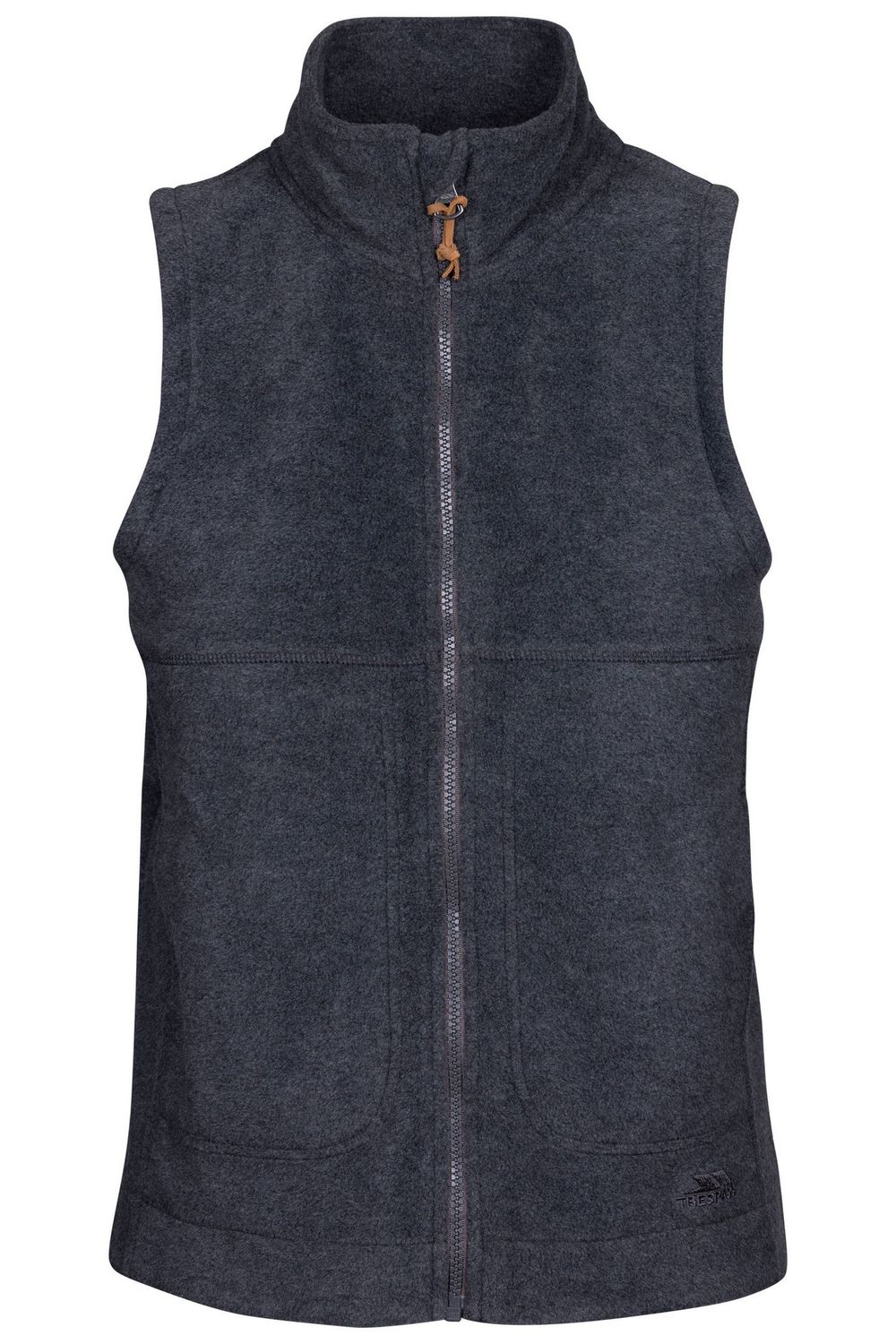 Dark Grey Talkative Fleece AT200 Gilet, Image 1 of 4