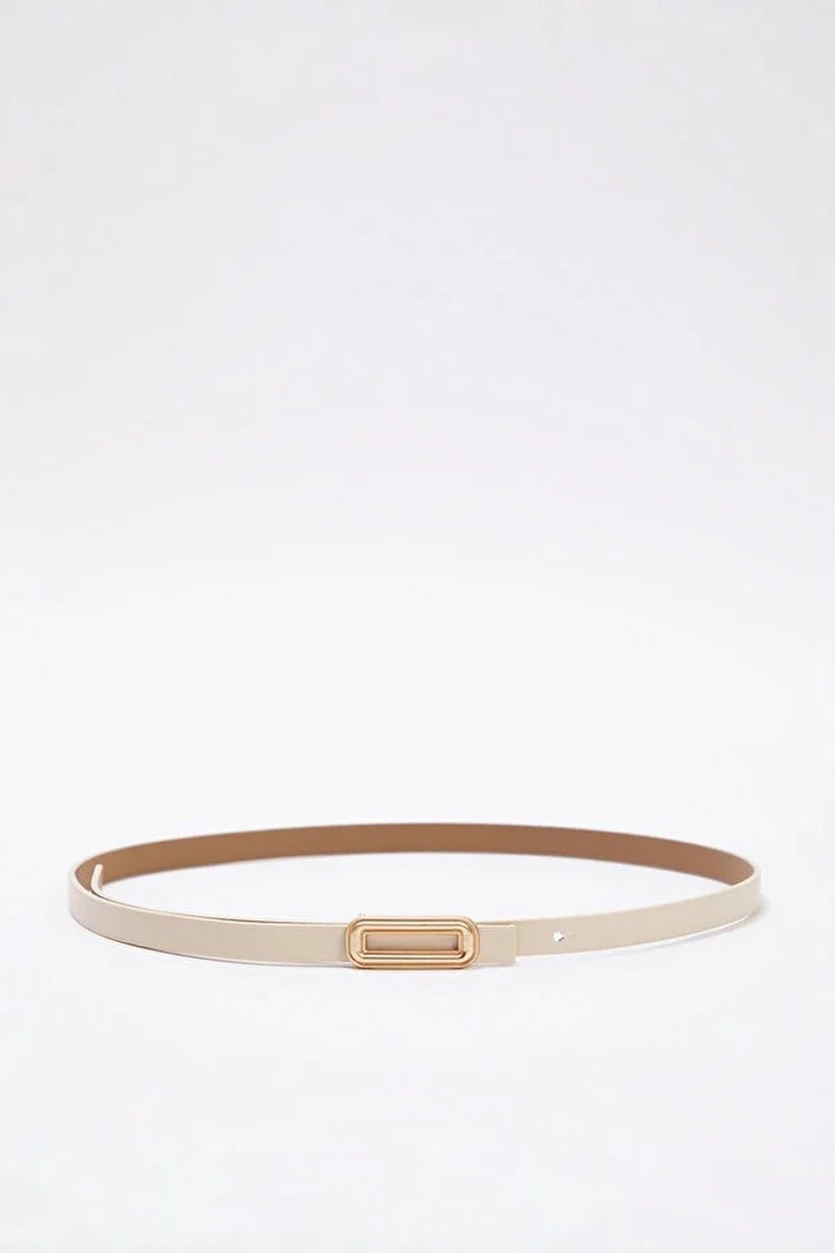 Multi WOVCOR Multi Double Pack Slim Rectangle Buckle Women’s Belt Set, Image 2 of 3