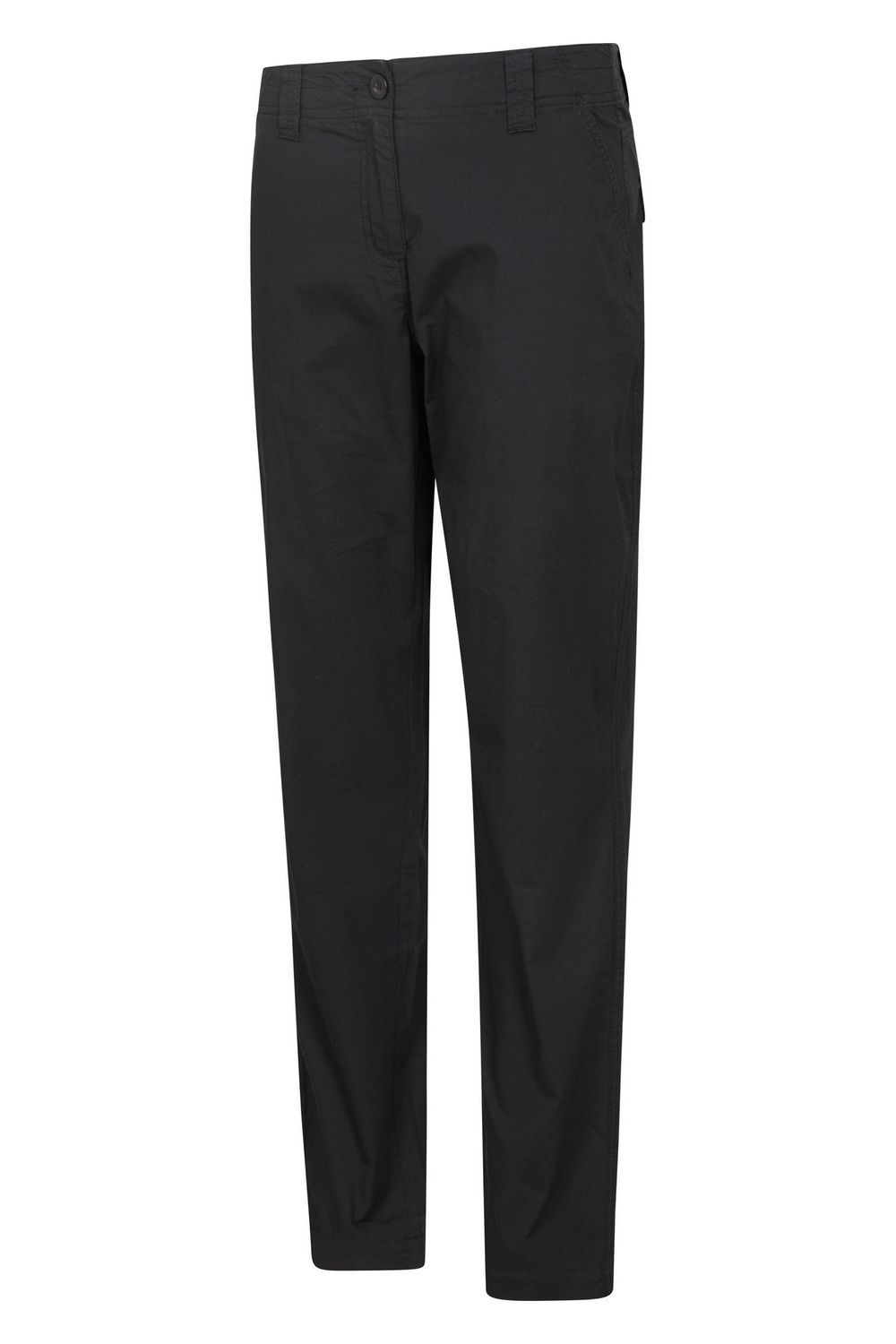 Black Coastal Stretch Regular Trousers, Image 4 of 4