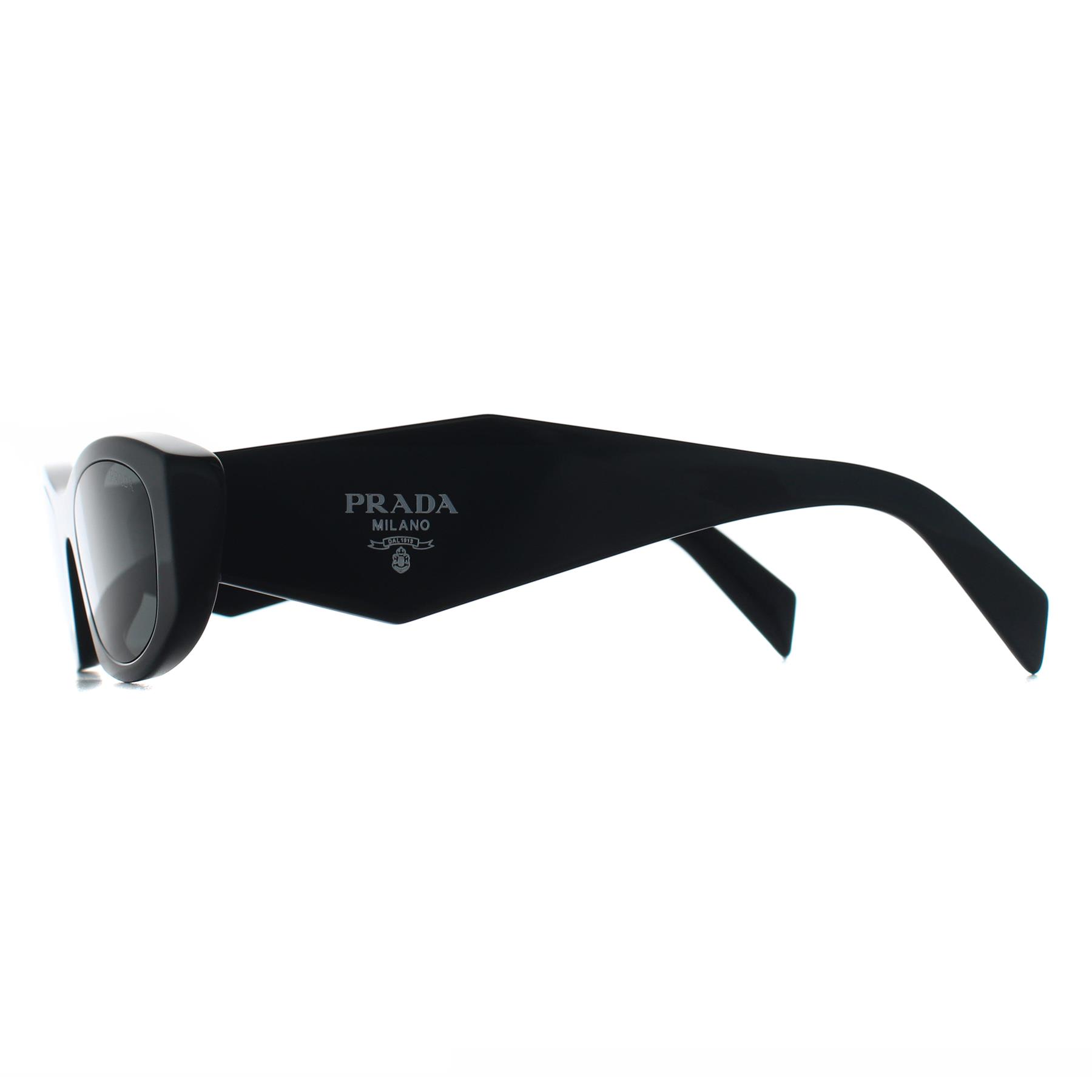 Black Prada Black Oval Black Dark Grey PRB16S, Image 3 of 3