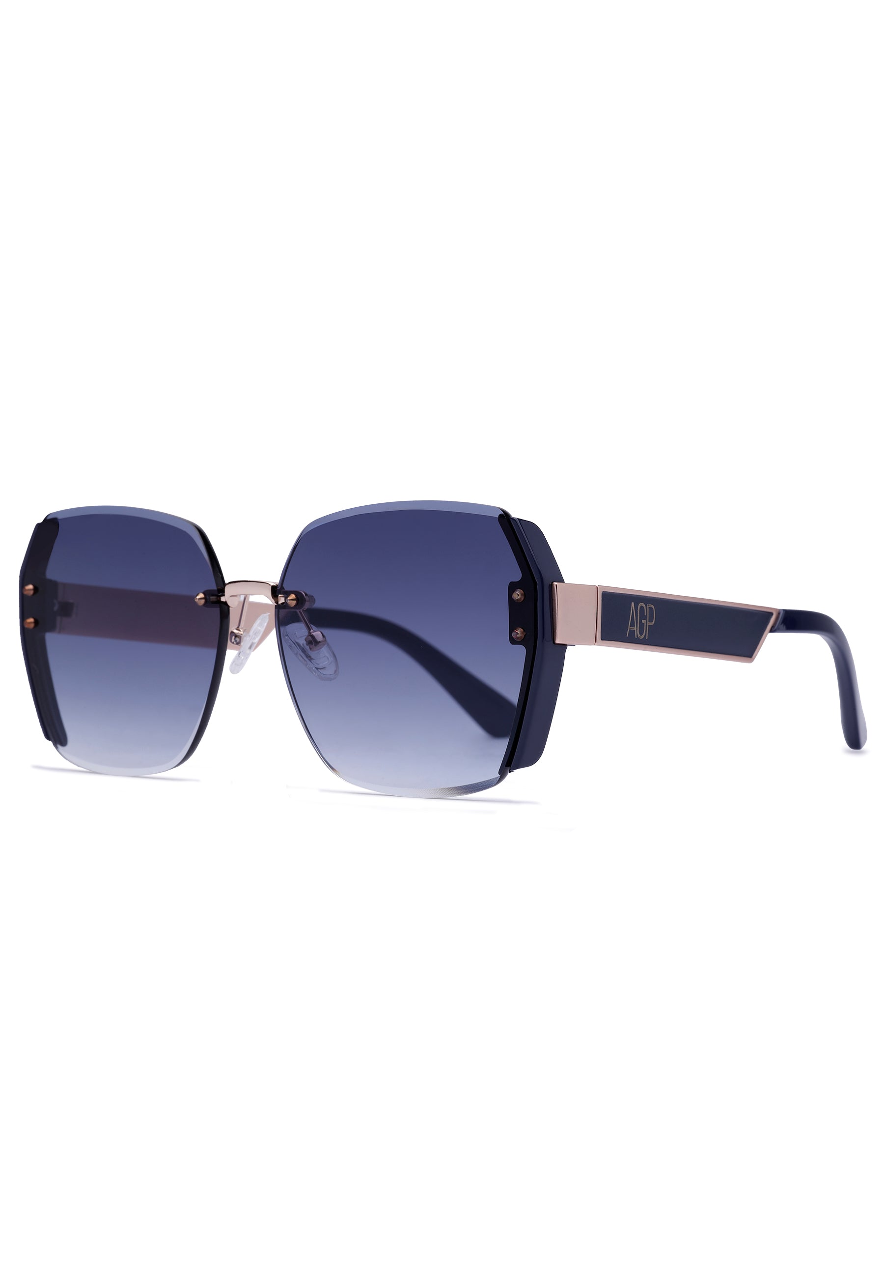 Black Bold Square Sunglasses