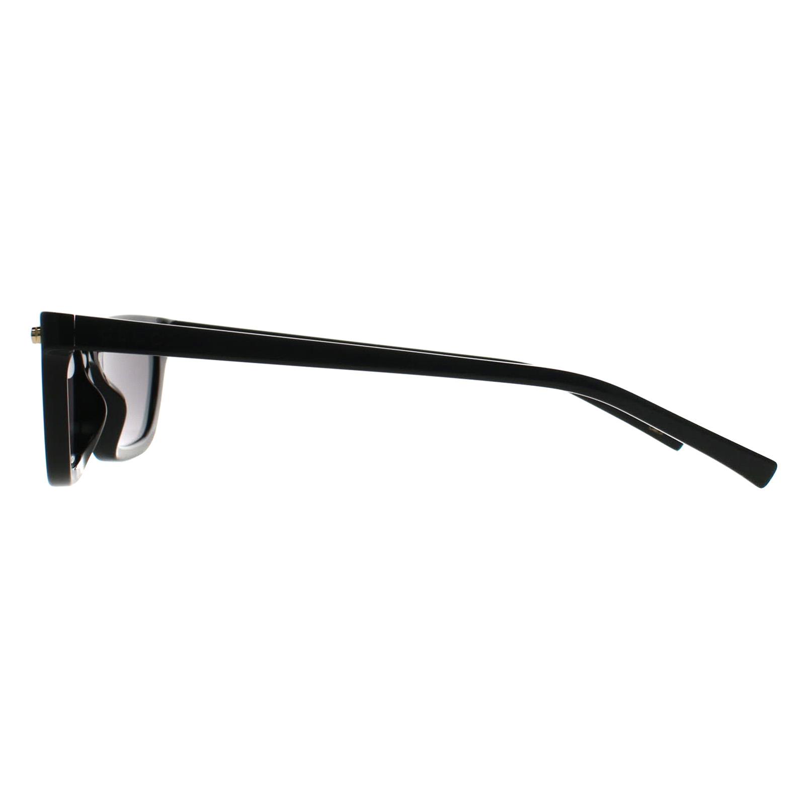 Black Cat Eye Shiny Black Grey with Light Mirror GG1944S, Image 3 of 3