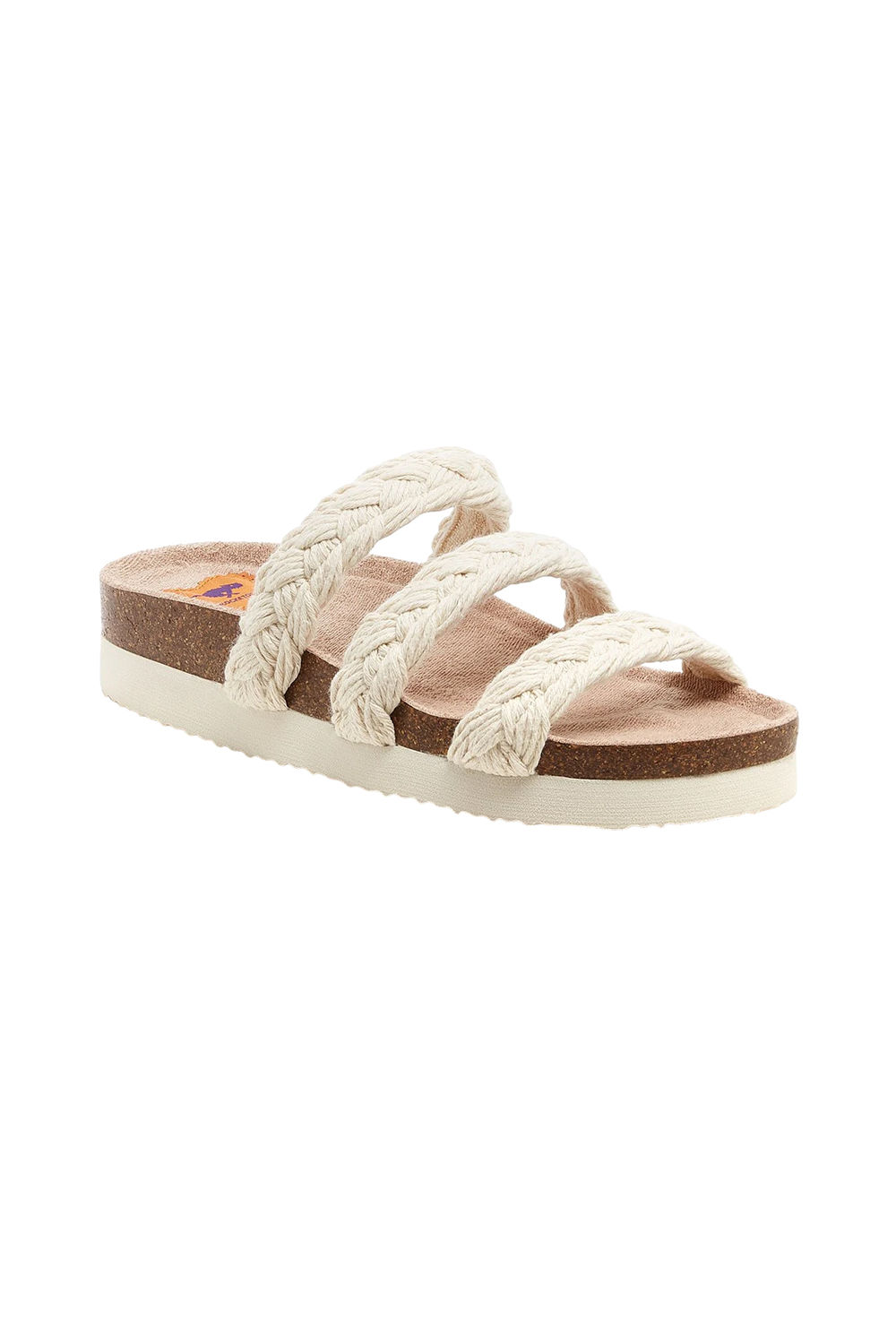 Natural Ashley Braided Sandals, Image 1 of 4