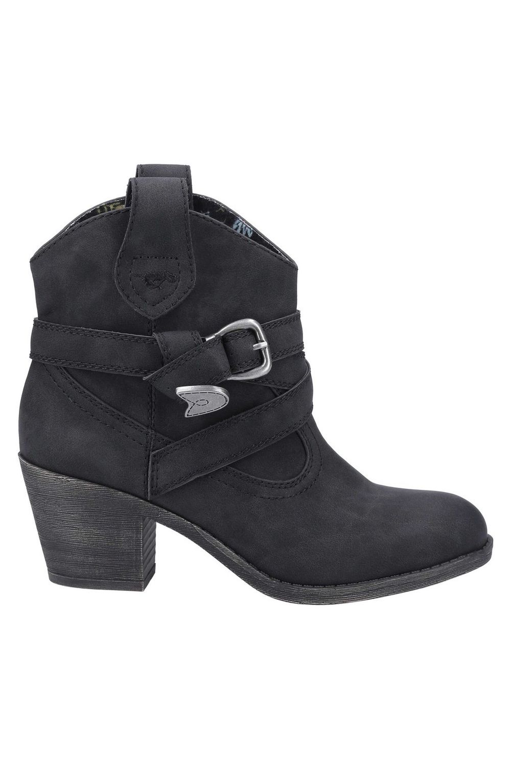 Black Satire Ankle Boots, Image 3 of 4