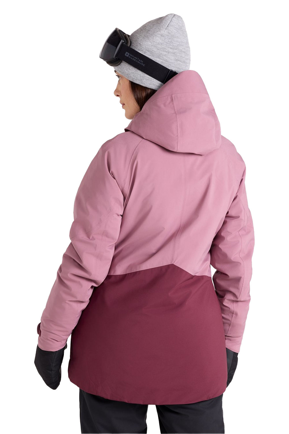 Purple Alpine Waterproof Padded Ski Jacket, Image 4 of 6