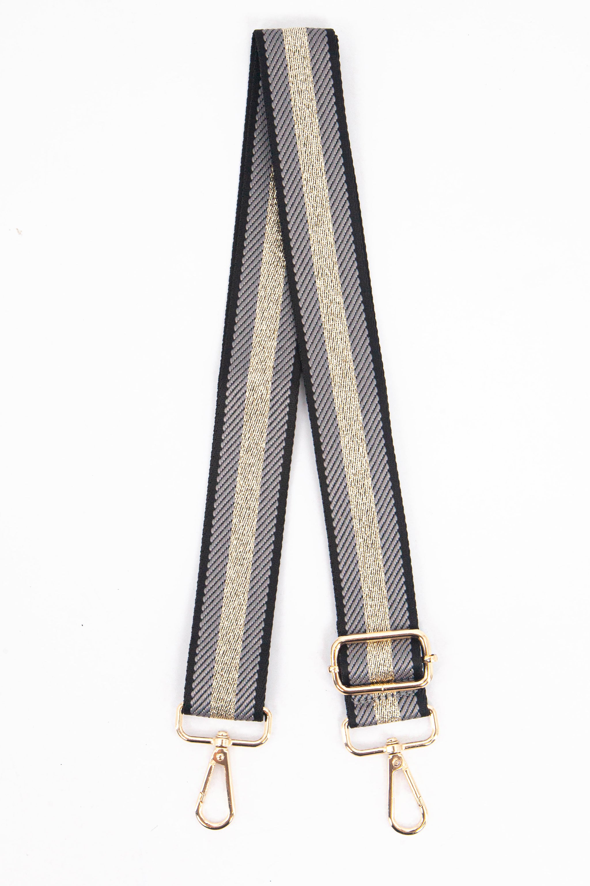 Glitter Stripe Woven Bag Strap, Image 1 of 4