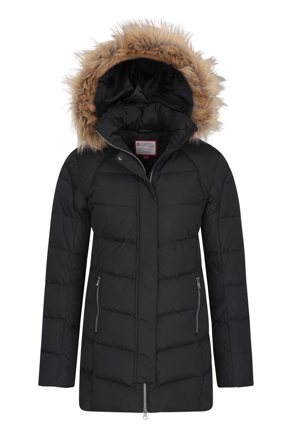 Black Isla II Long Down Jacket, Image 5 of 5