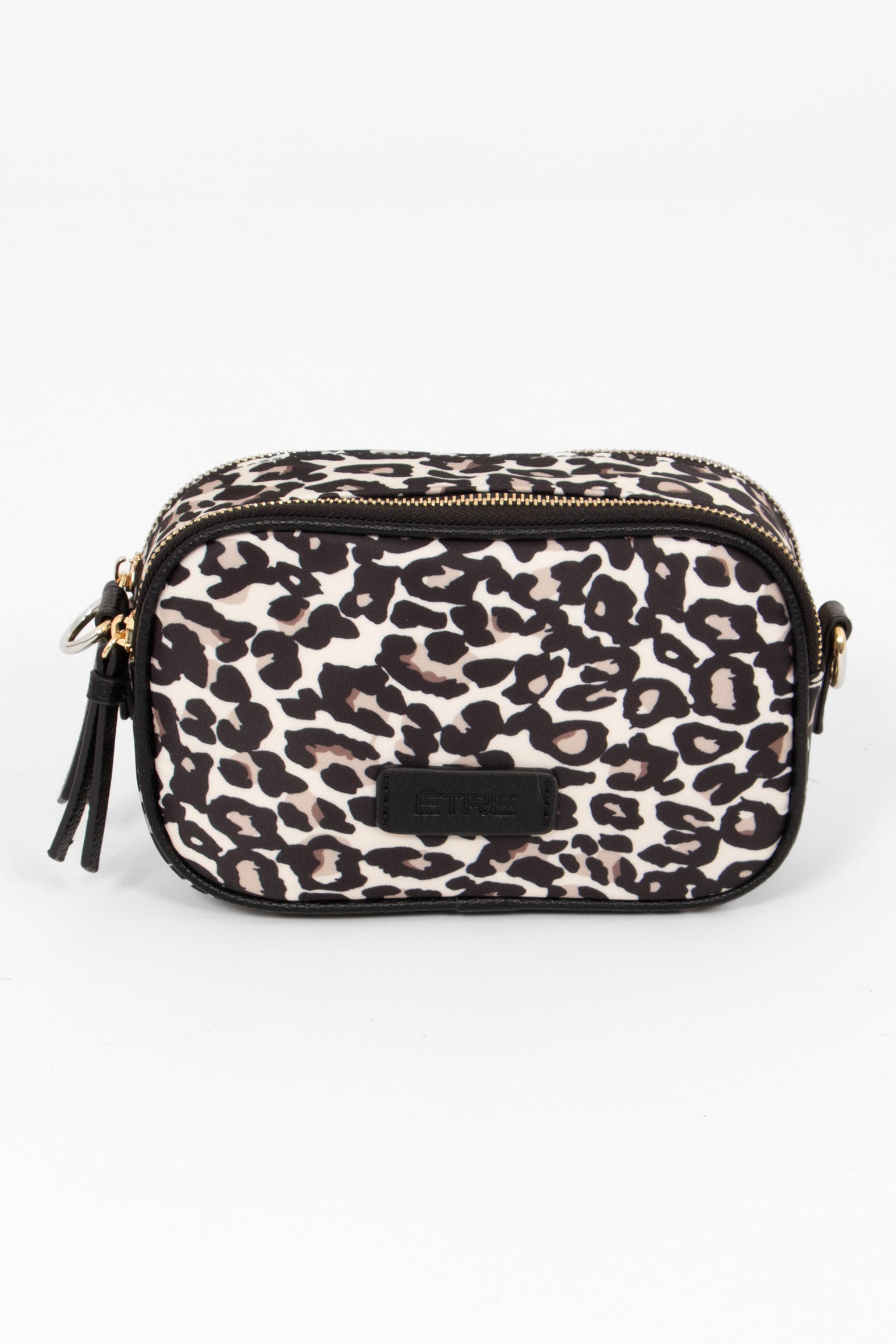 Green Leopard Crossbody Camera Bag