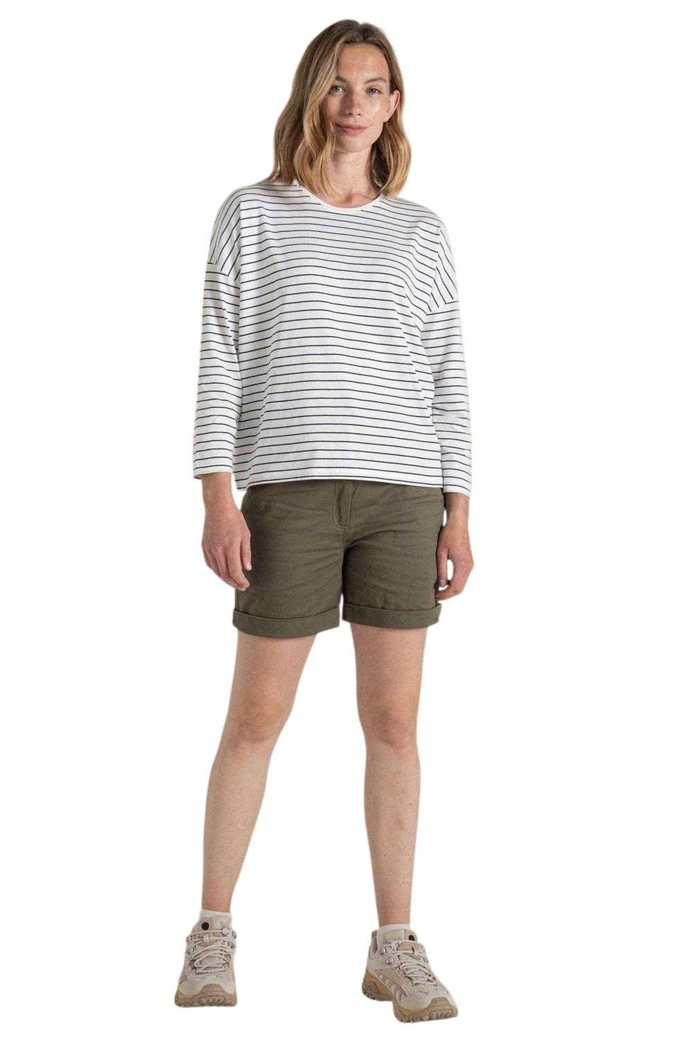 Navy Blue Kielder Drop Shoulder TShirt, Image 4 of 4